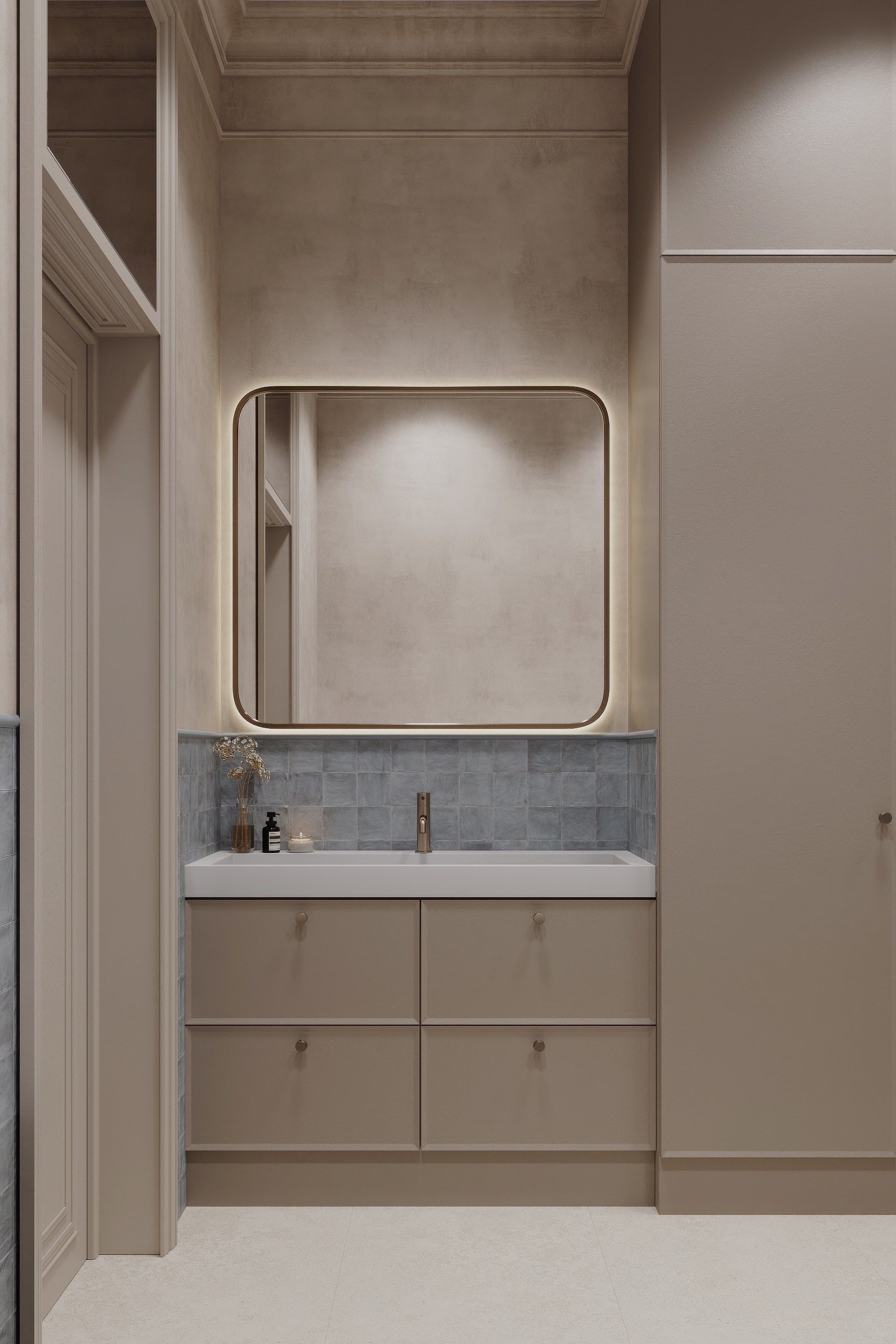 B56_2025_ Дизайнер: Екатерина Аккузина. 3d визуализатор интерьера Анастасия Лосицкая