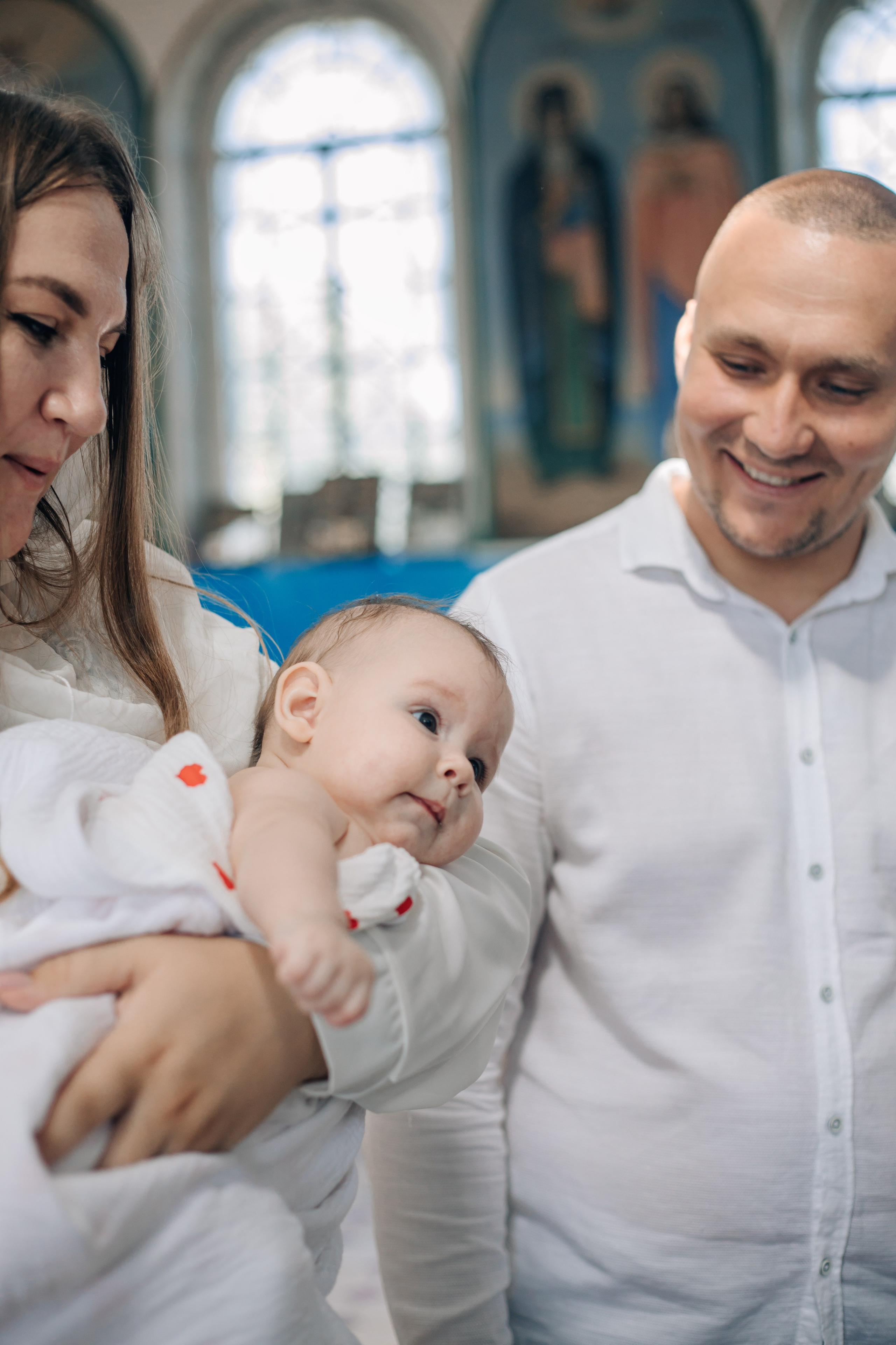 Фотосессия таинство крещения в Тихорецке. Свадебный и семейный фотограф в Краснодарском крае Мария Данилкина