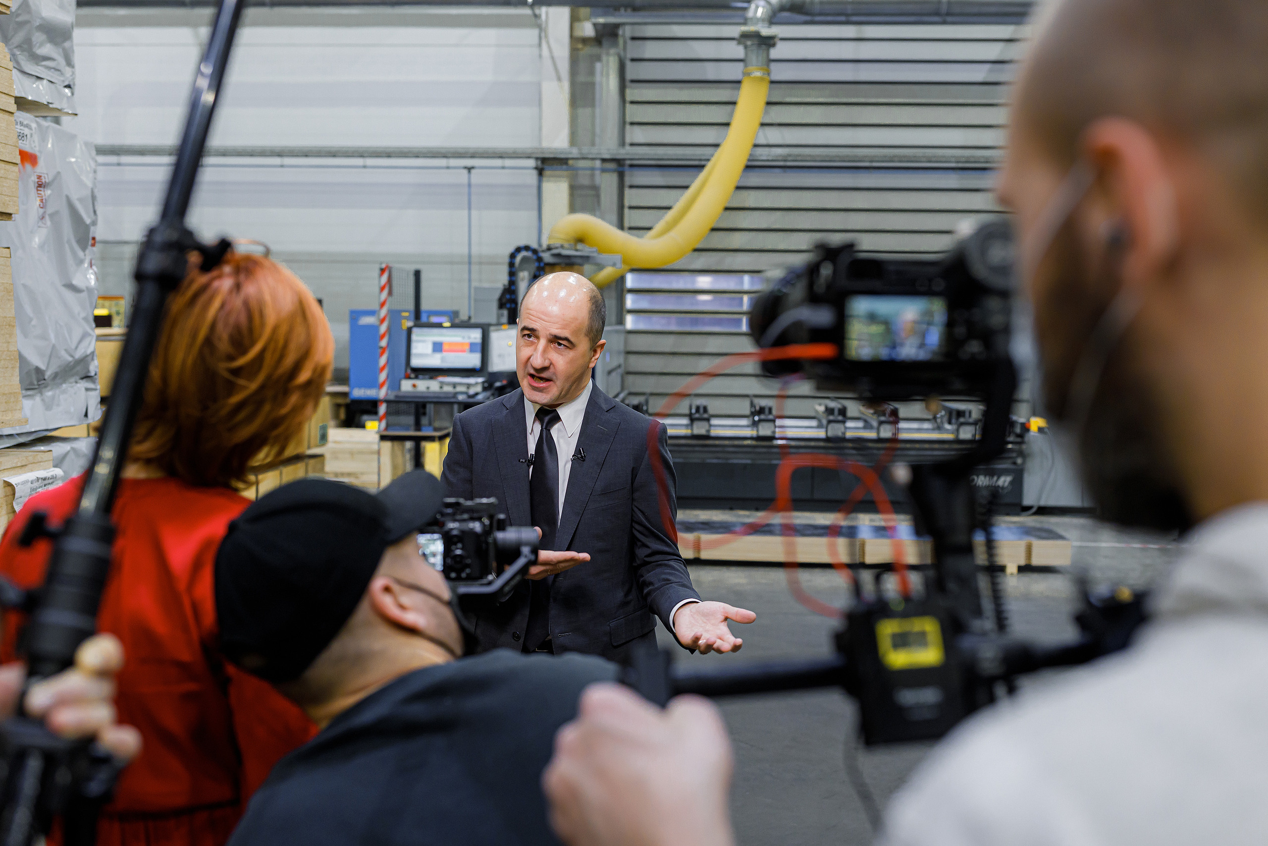 Бэкстэйдж интервью с Харийс Чика | Генеральный директор компании PERI. Репортажный фотограф Семён Борисов | Москва