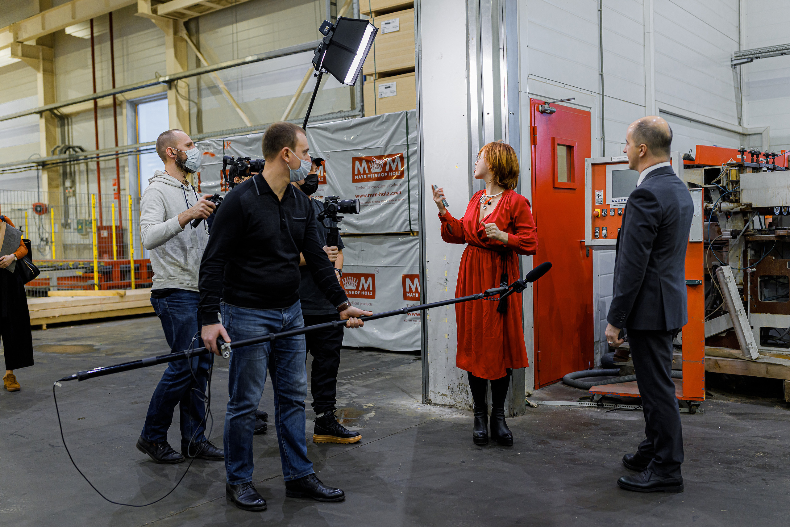 Бэкстэйдж интервью с Харийс Чика | Генеральный директор компании PERI. Репортажный фотограф Семён Борисов | Москва