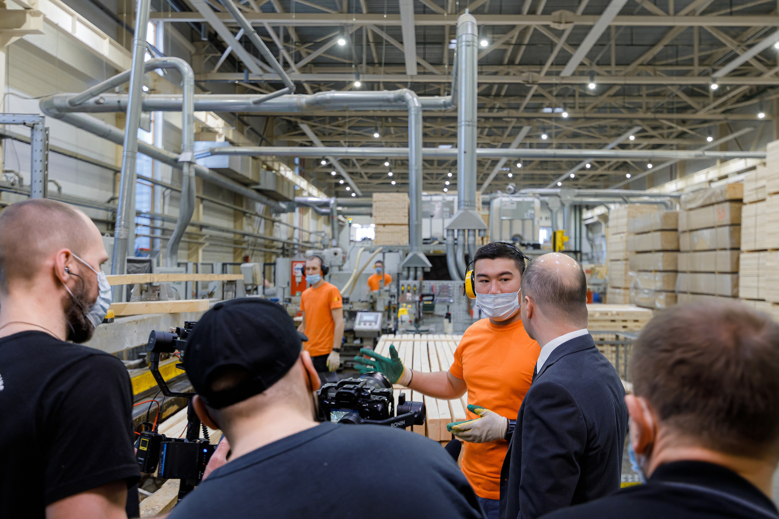 Бэкстэйдж интервью с Харийс Чика | Генеральный директор компании PERI. Репортажный фотограф Семён Борисов | Москва