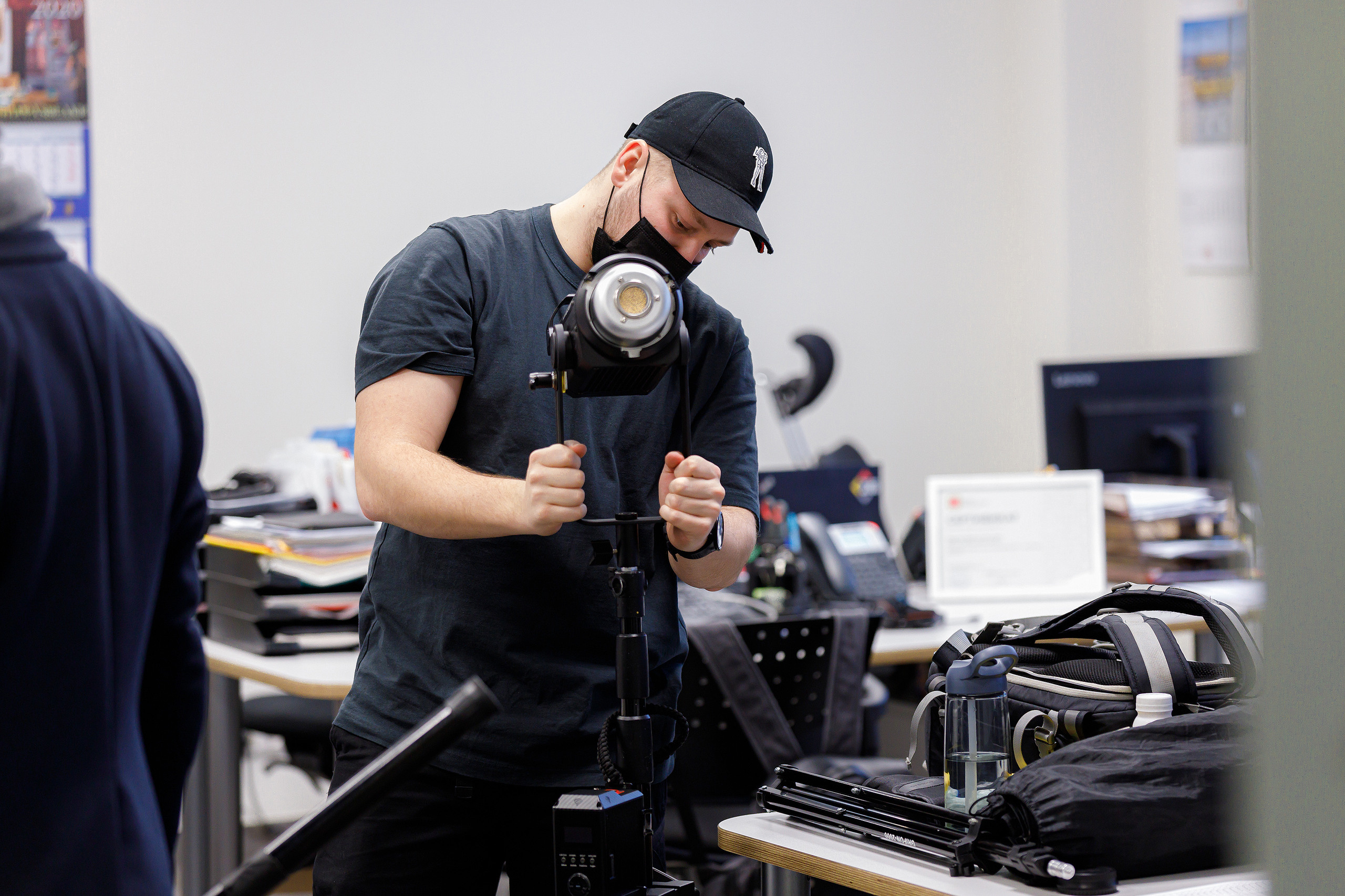 Бэкстэйдж интервью с Харийс Чика | Генеральный директор компании PERI. Репортажный фотограф Семён Борисов | Москва