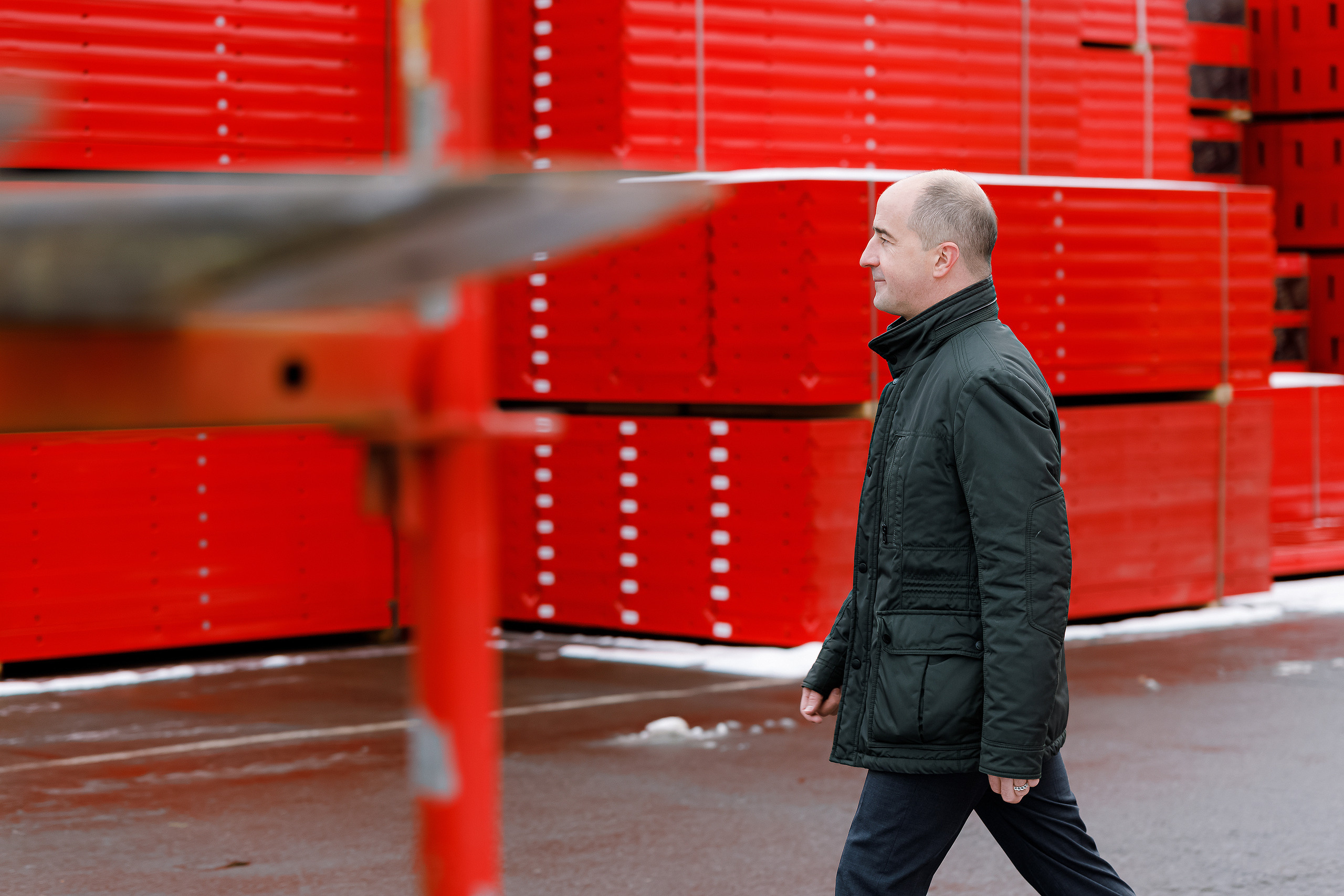 Бэкстэйдж интервью с Харийс Чика | Генеральный директор компании PERI. Репортажный фотограф Семён Борисов | Москва