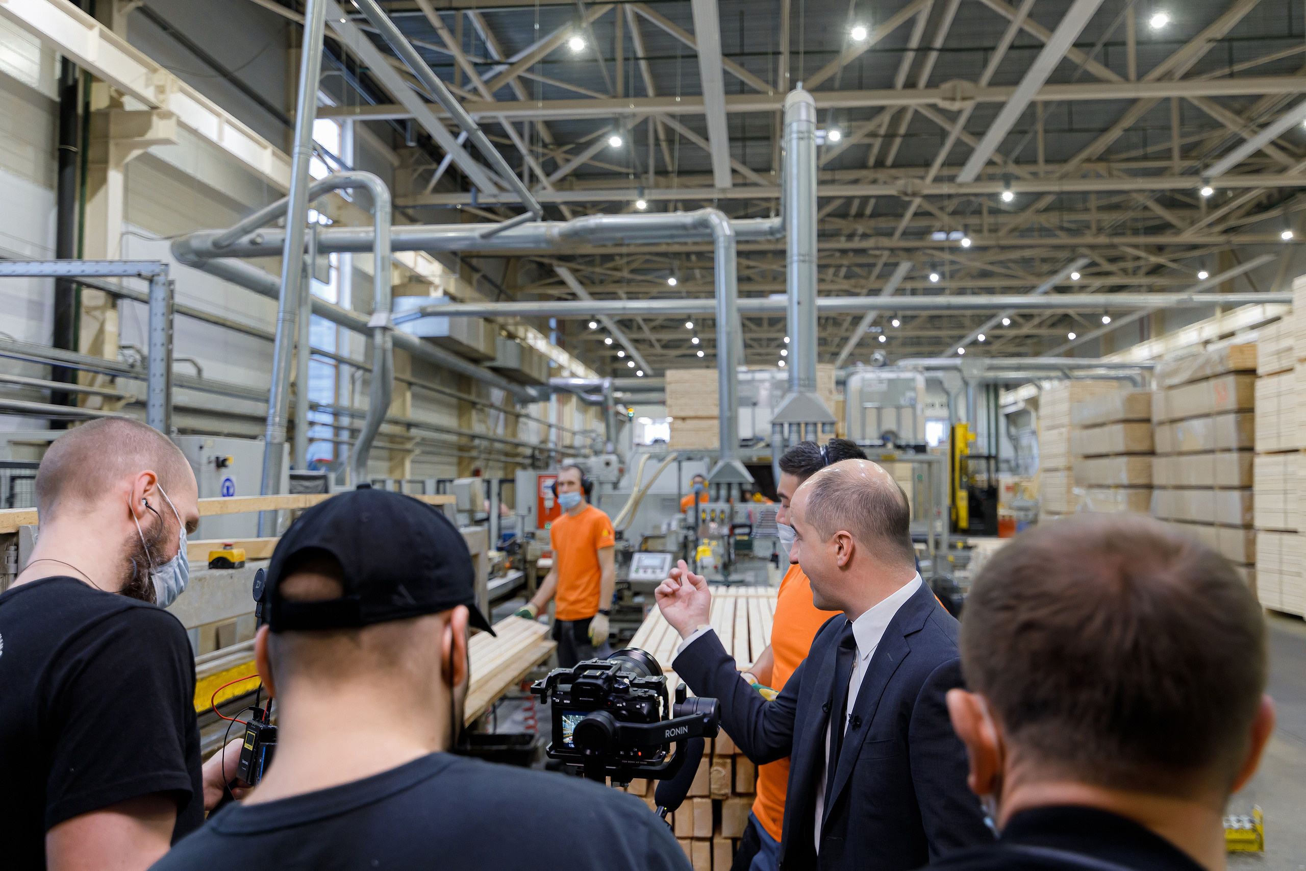 Бэкстэйдж интервью с Харийс Чика | Генеральный директор компании PERI. Репортажный фотограф Семён Борисов | Москва