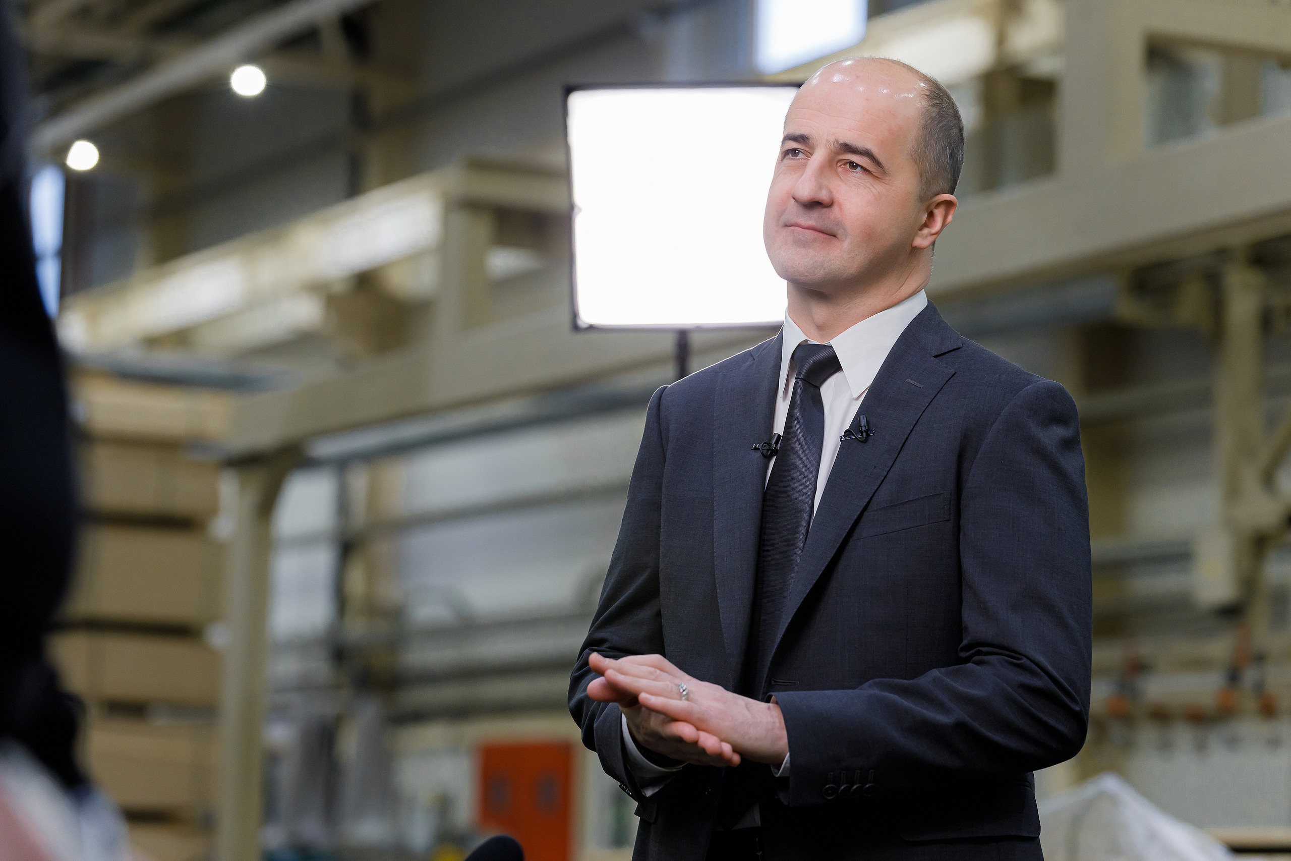 Бэкстэйдж интервью с Харийс Чика | Генеральный директор компании PERI. Репортажный фотограф Семён Борисов | Москва