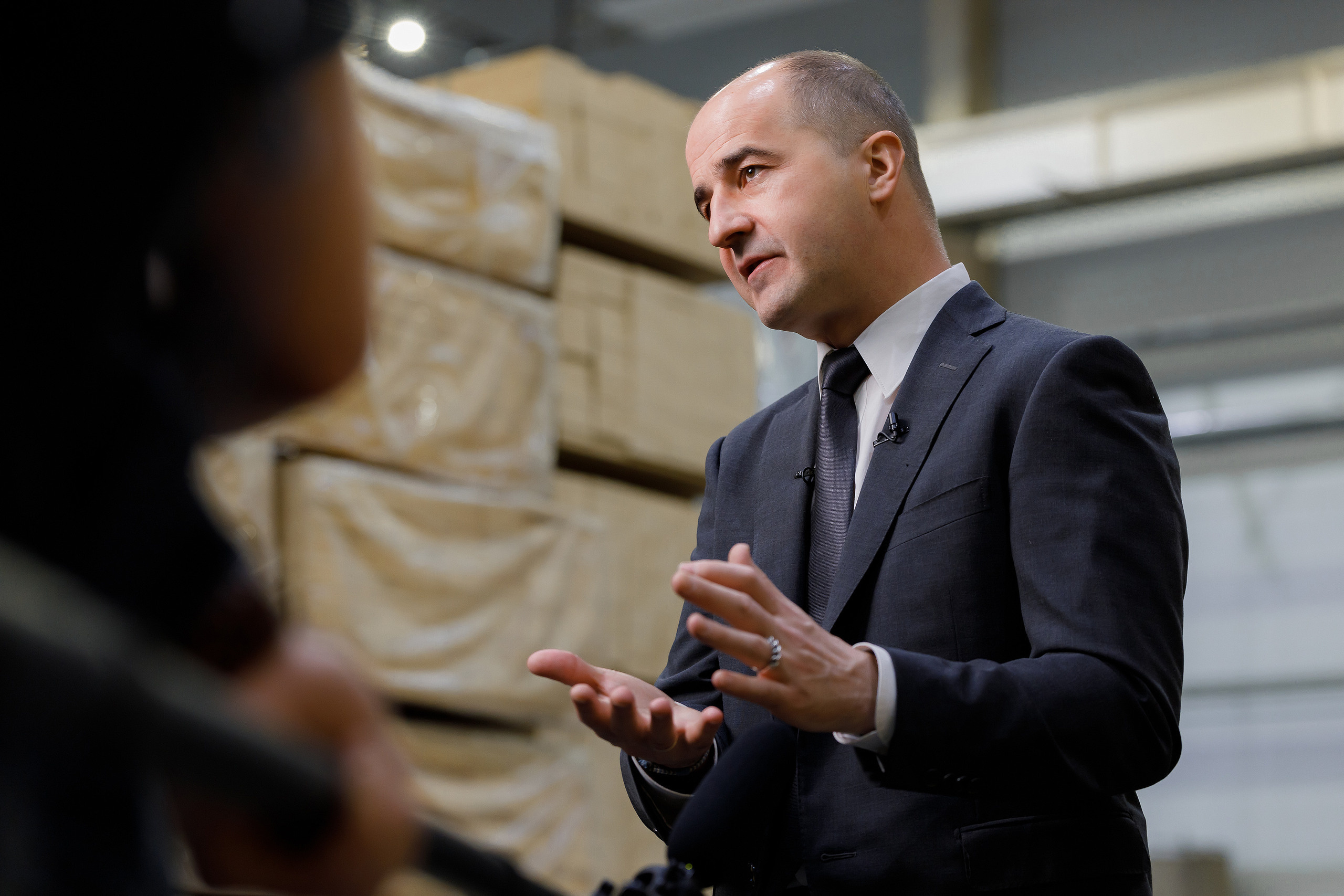 Бэкстэйдж интервью с Харийс Чика | Генеральный директор компании PERI. Репортажный фотограф Семён Борисов | Москва