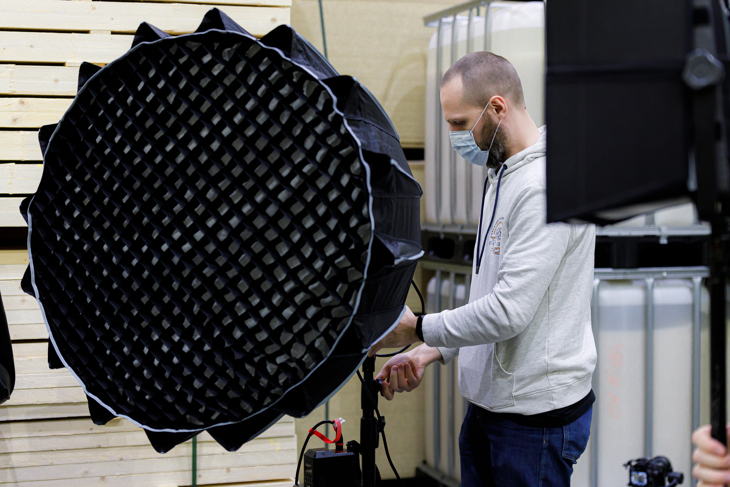 Бэкстэйдж интервью с Харийс Чика | Генеральный директор компании PERI. Репортажный фотограф Семён Борисов | Москва