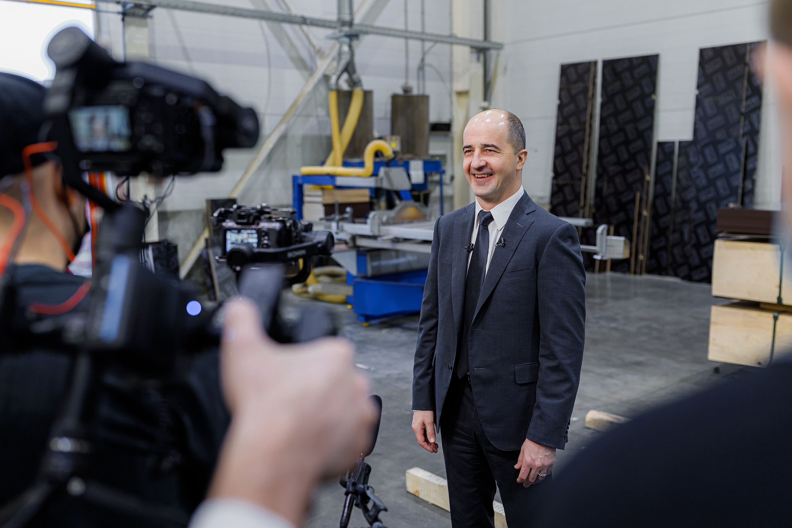 Бэкстэйдж интервью с Харийс Чика | Генеральный директор компании PERI. Репортажный фотограф Семён Борисов | Москва