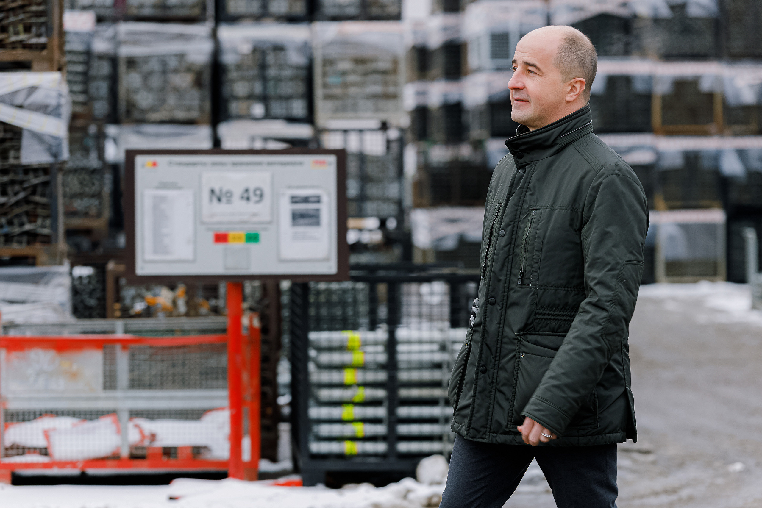 Бэкстэйдж интервью с Харийс Чика | Генеральный директор компании PERI. Репортажный фотограф Семён Борисов | Москва