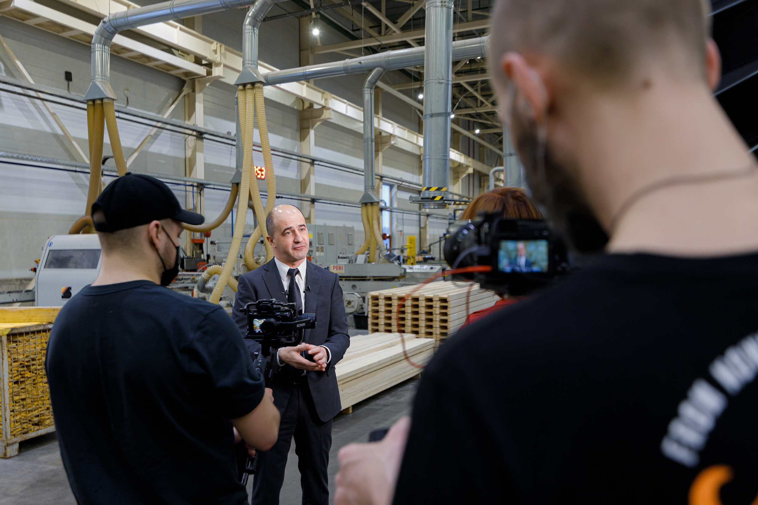 Бэкстэйдж интервью с Харийс Чика | Генеральный директор компании PERI. Репортажный фотограф Семён Борисов | Москва