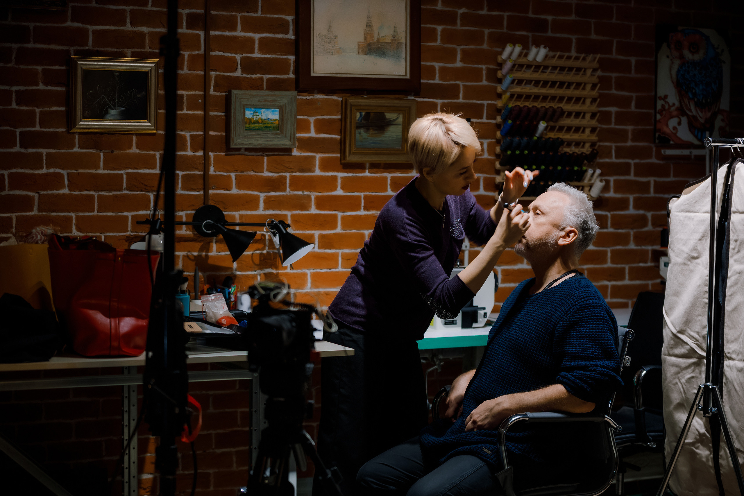 Бэкстэйдж интервью Вадима Демчога. Репортажный фотограф Семён Борисов | Москва