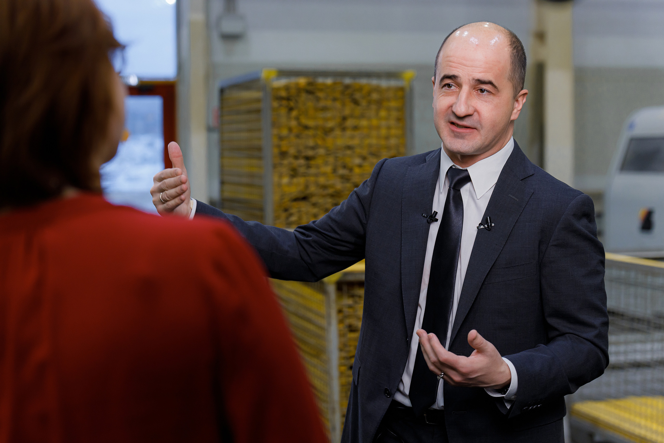 Бэкстэйдж интервью с Харийс Чика | Генеральный директор компании PERI. Репортажный фотограф Семён Борисов | Москва