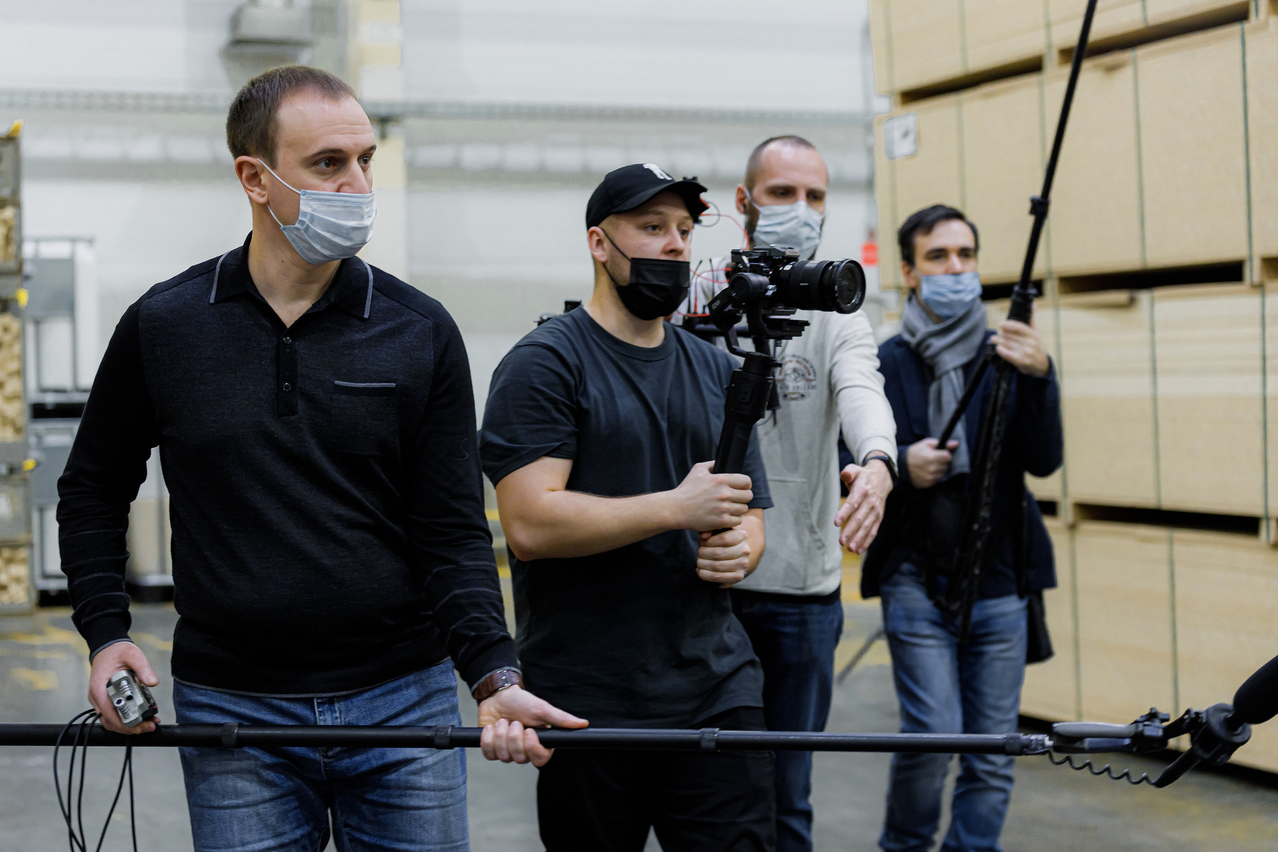 Бэкстэйдж интервью с Харийс Чика | Генеральный директор компании PERI. Репортажный фотограф Семён Борисов | Москва