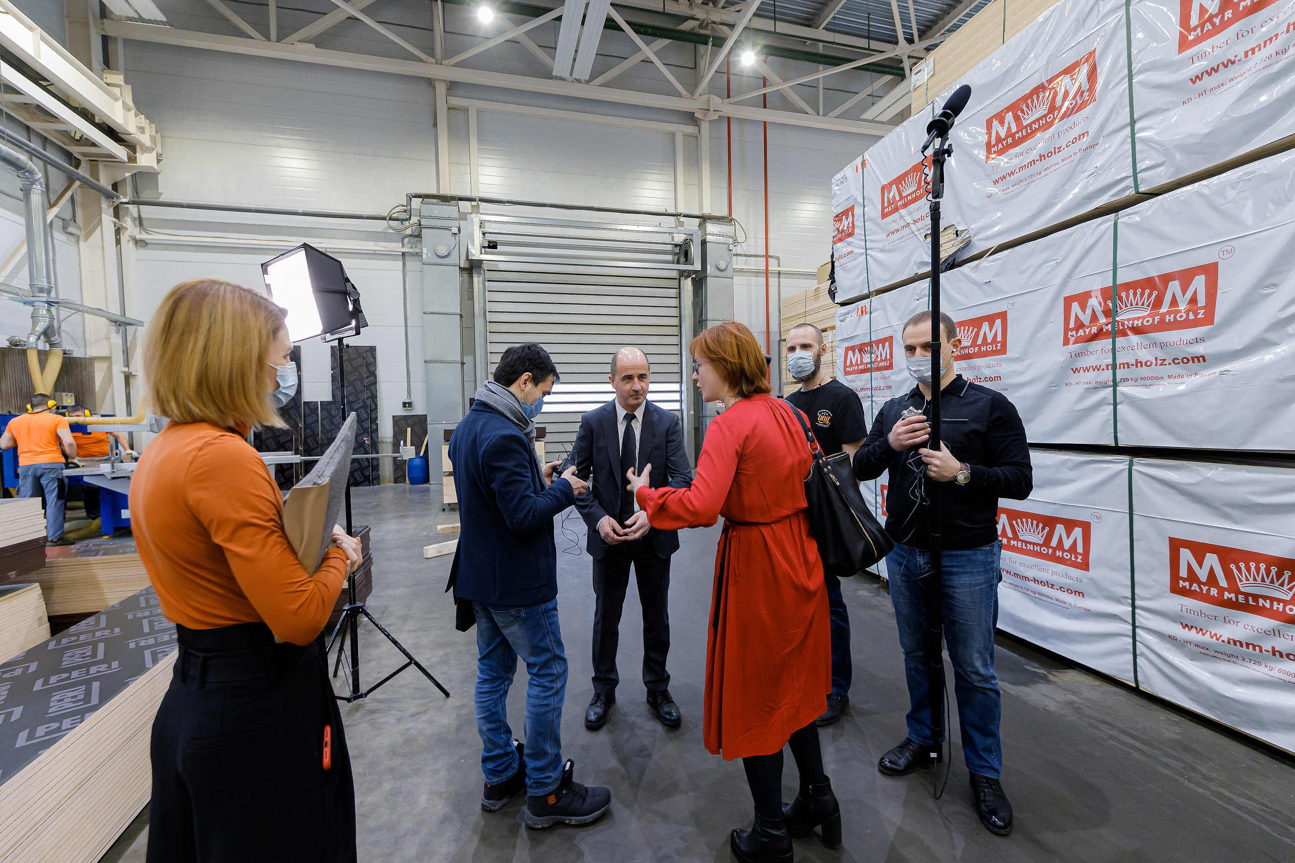 Бэкстэйдж интервью с Харийс Чика | Генеральный директор компании PERI. Репортажный фотограф Семён Борисов | Москва