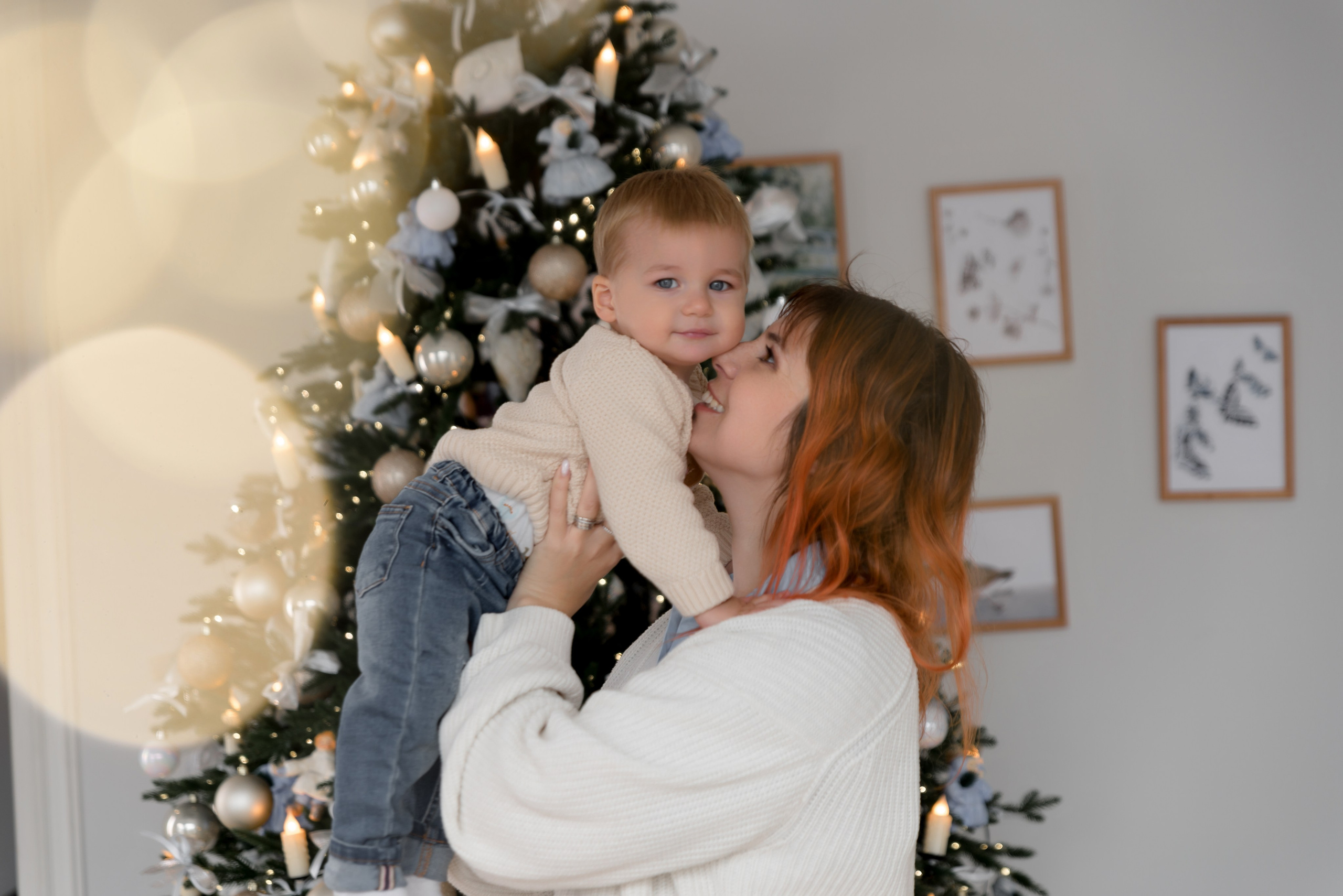 Новогодняя фотосессия Юлия и Саша. Портретный фотограф в г. Москва Солнцево Яковлева Анастасия