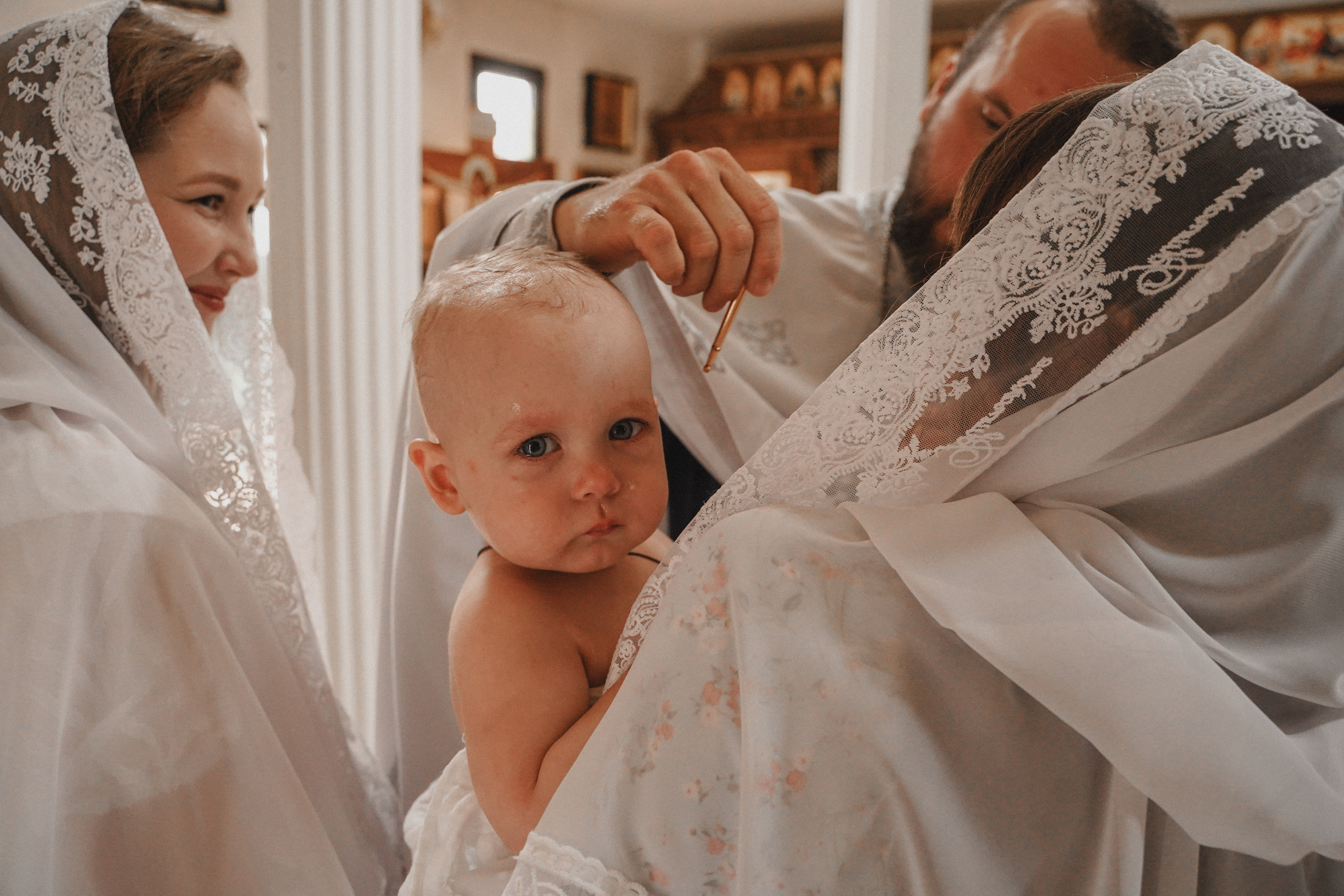 Крещение Лёвы. Семейный и женский фотограф в Краснодаре Анастасия Приймак