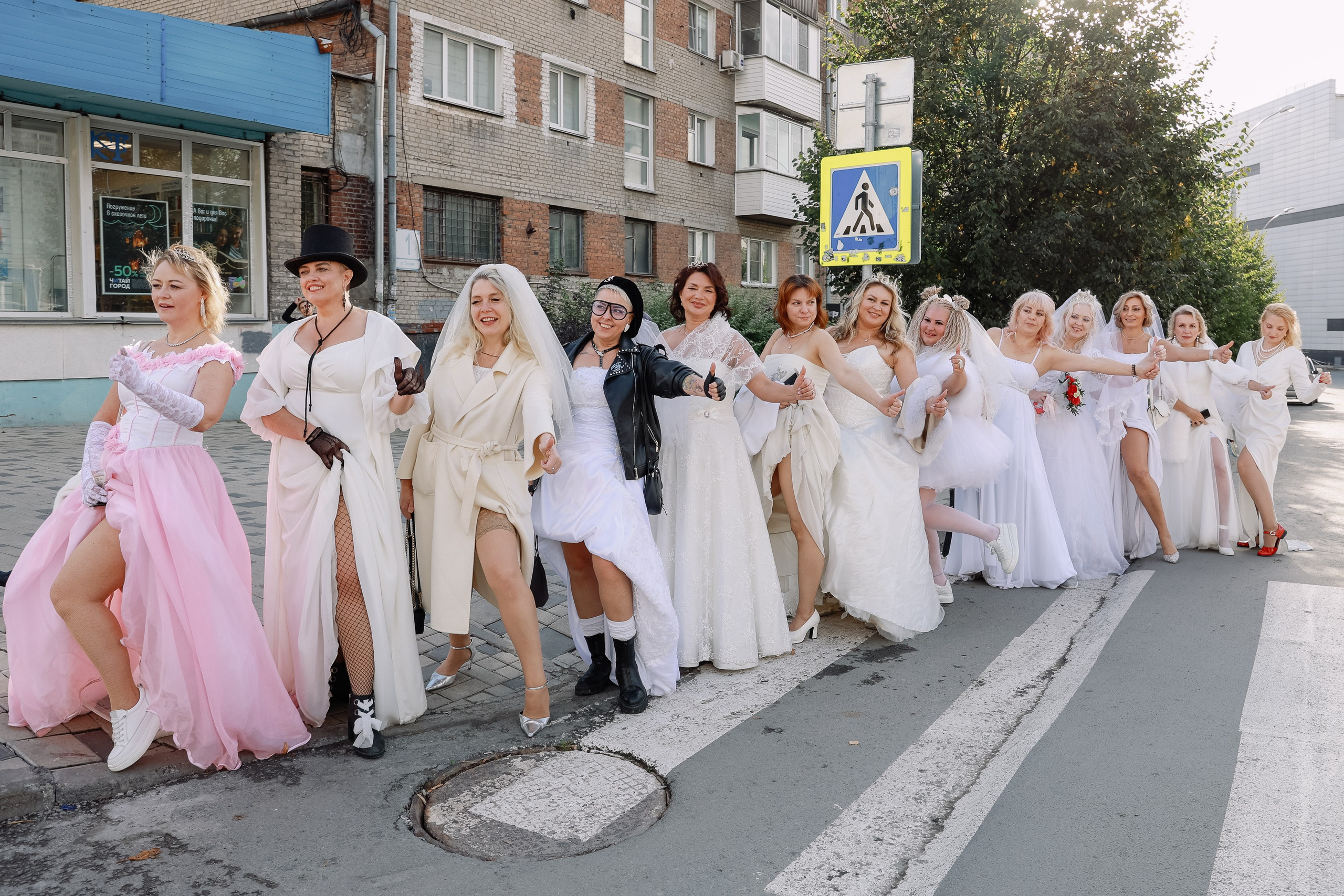 Парад невест. Фотограф Юлия Мальцева