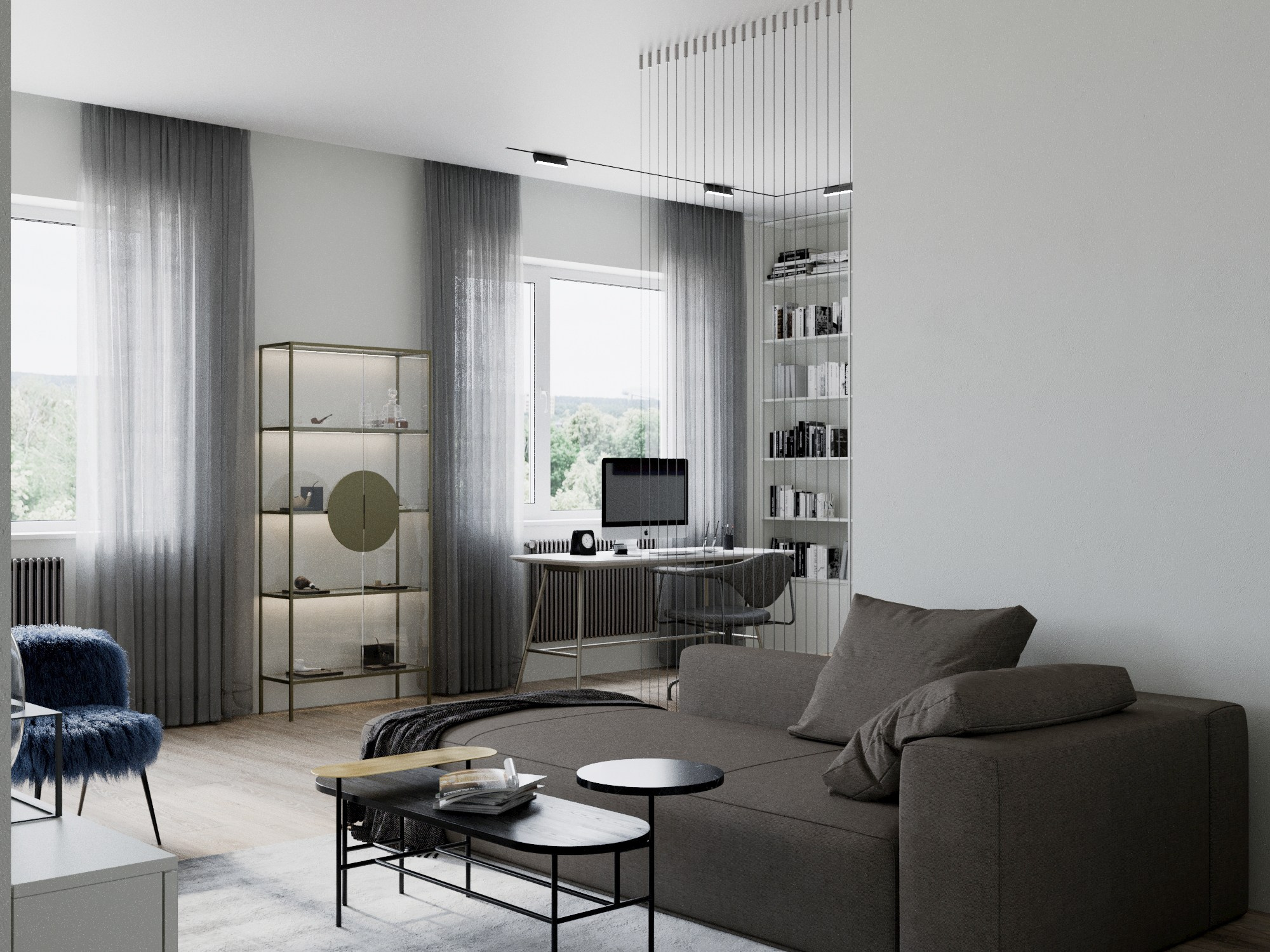 NEO. Дизайнер интерьера Макаренко Ирина, Новосибирск