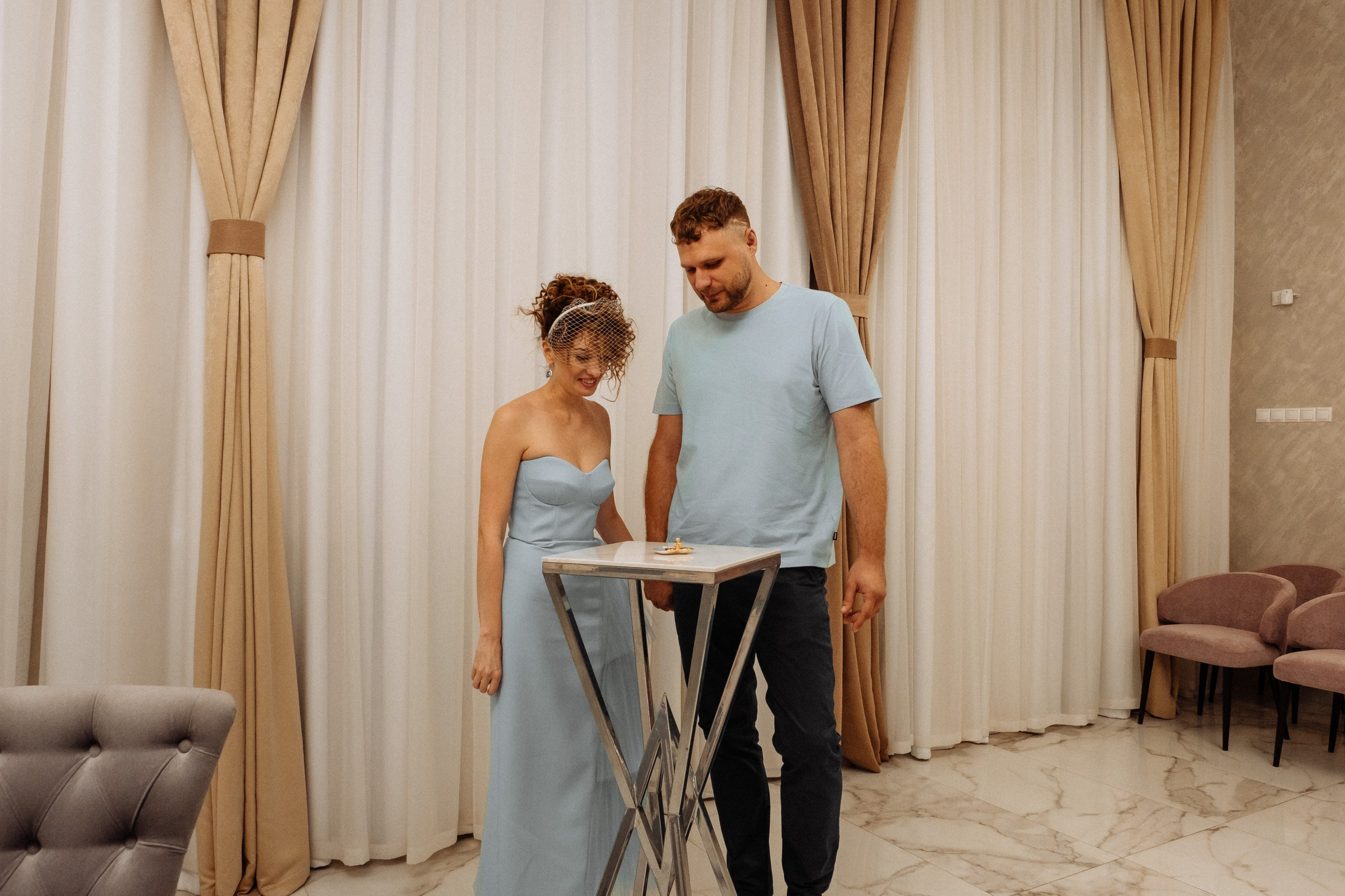 Хочу голубое платье. Свадебный фотограф Александра Тюлякова