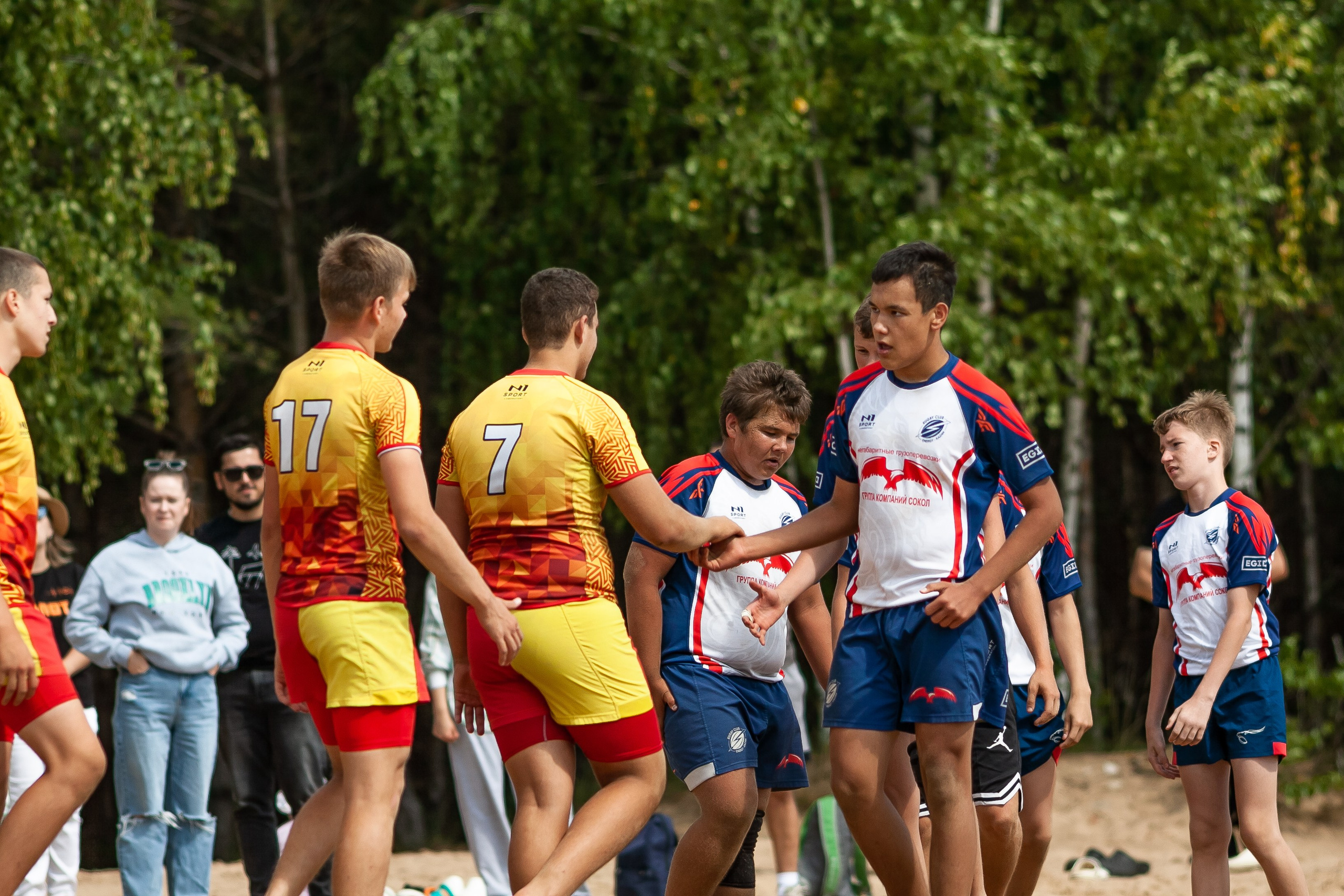 «Кубок «Молота» по пляжному Регби. Фотография