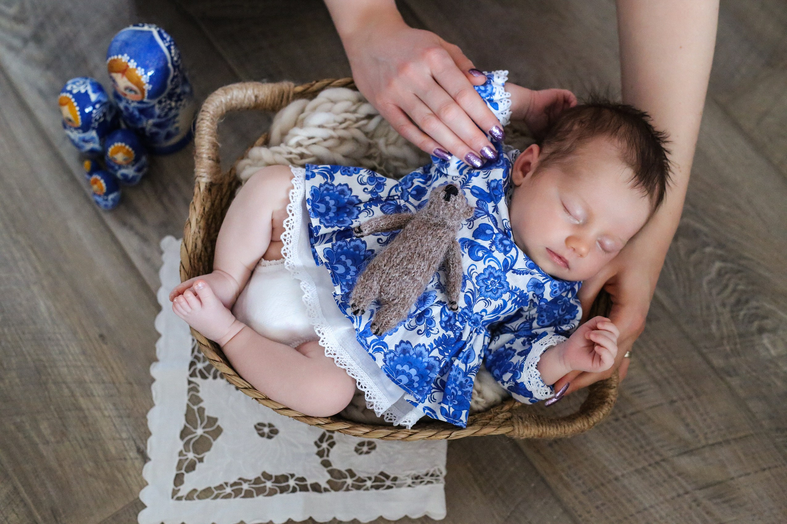 фотосессия новорожденных москва