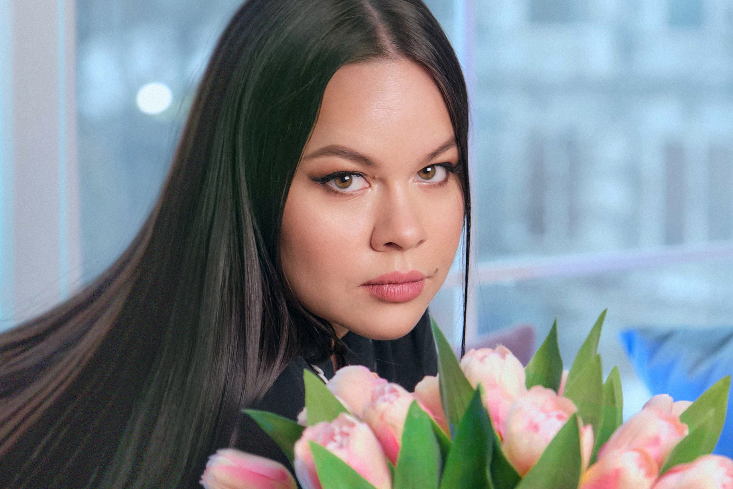 Семейная фотосессия в чёрном