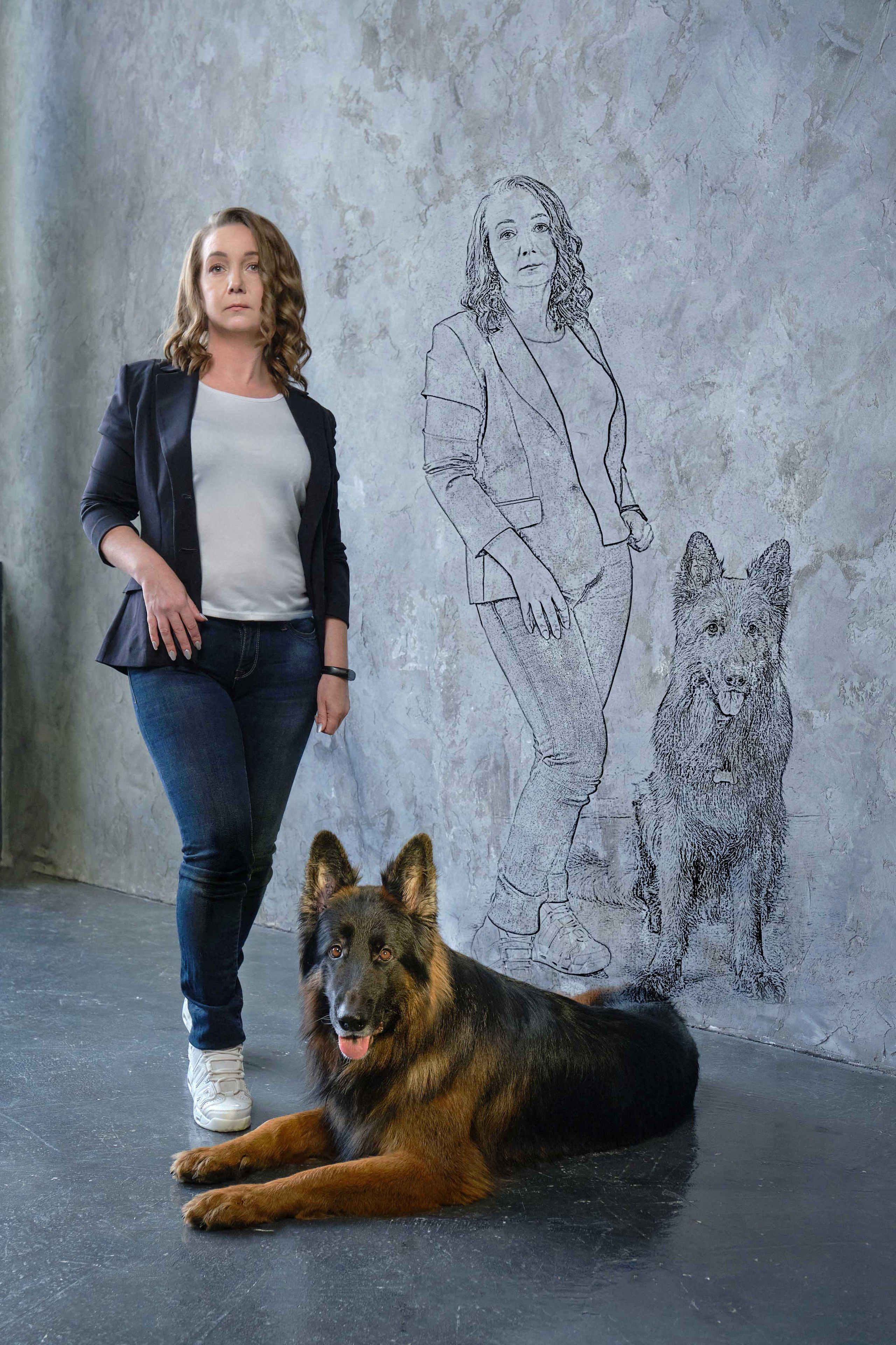 Фотосессия с собакой в Самаре