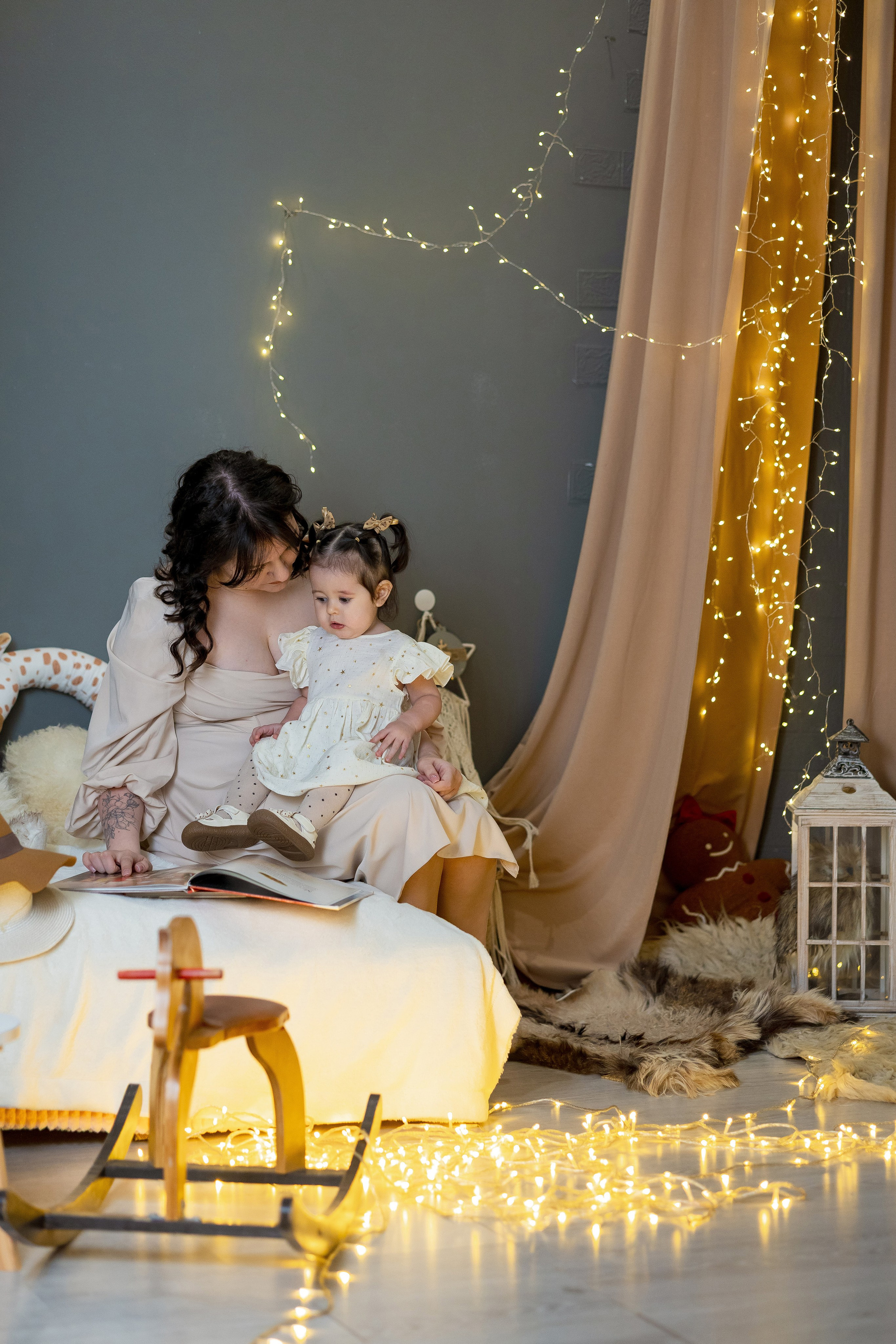 Ксения с малышкой. Свадебный и семейный фотограф в Каспийске Алёна Нурмагомедова