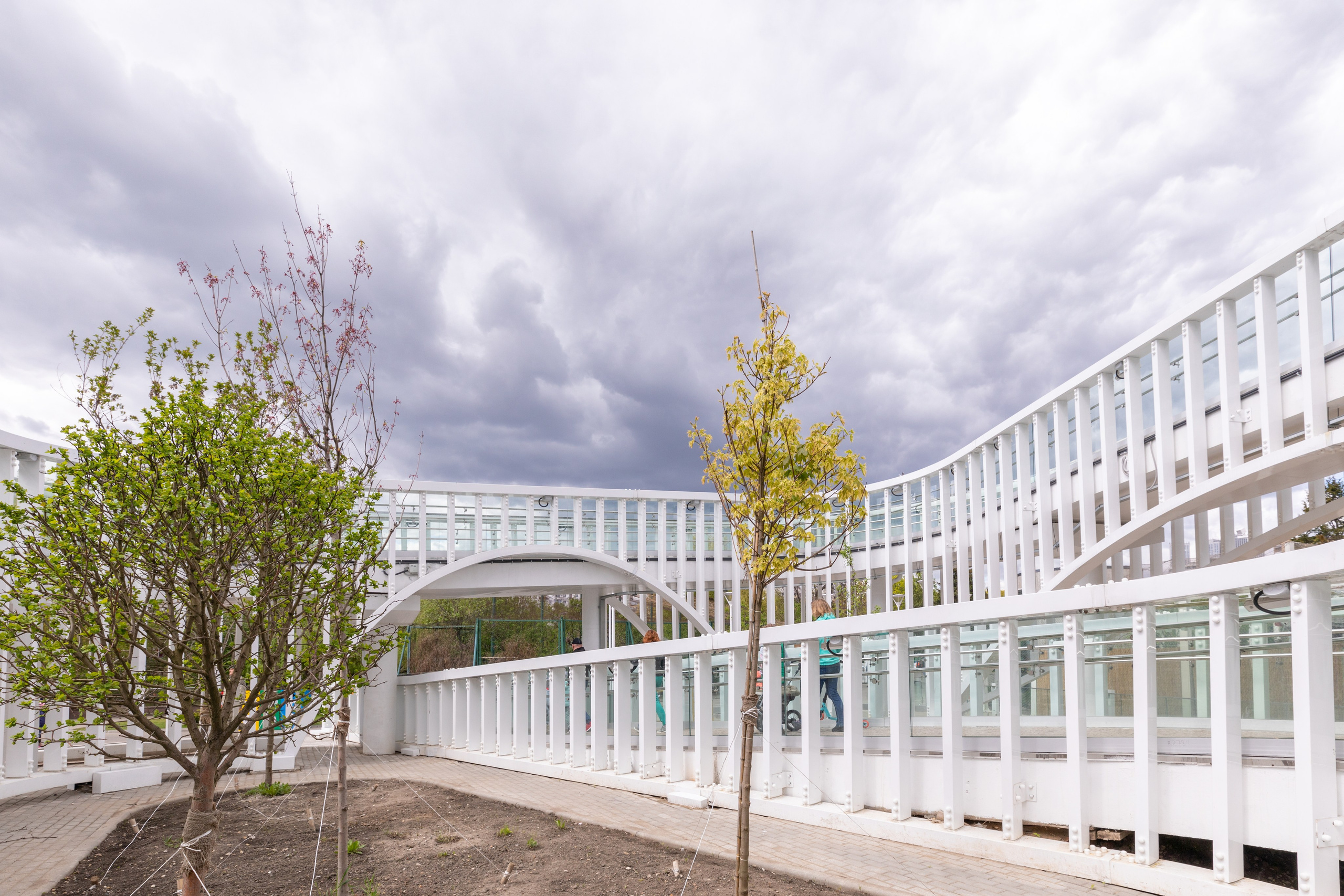 Мост через Б. Грузинскую. Фотограф Ольга Эмбер