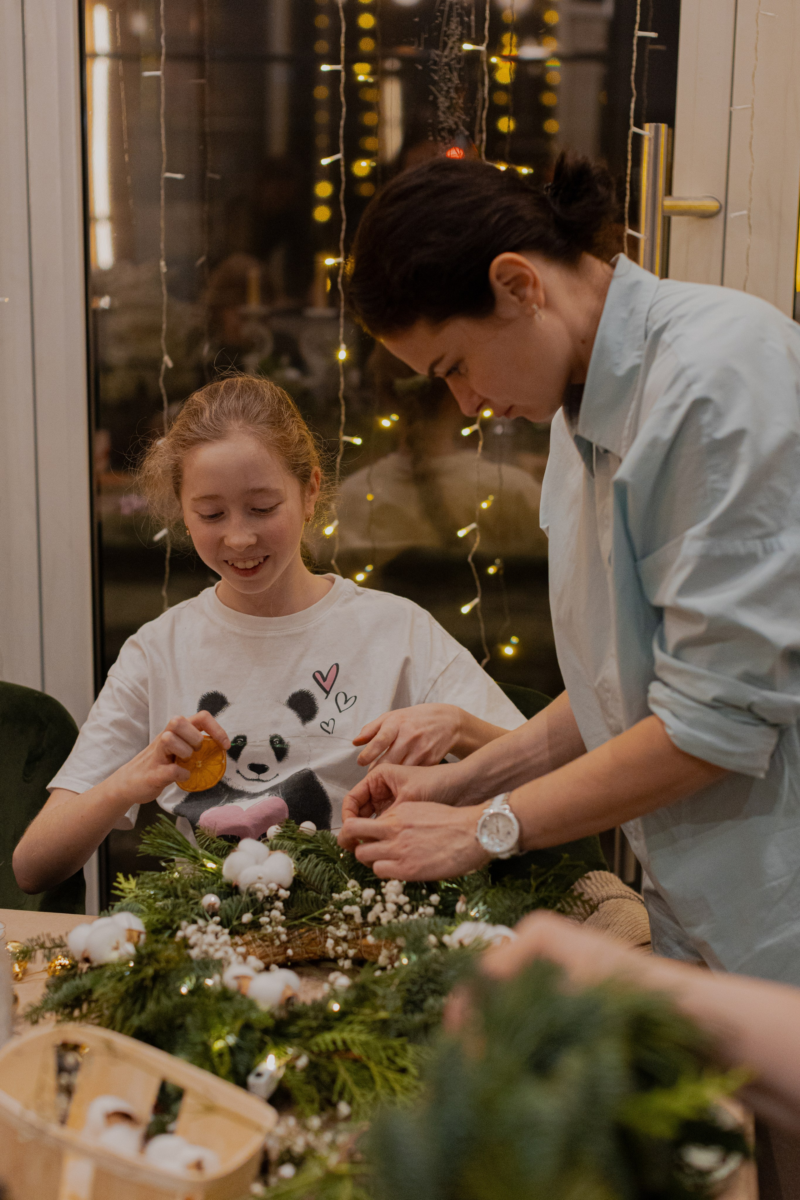 Мк Новогодний Венок. Анастасия Ракчеева Художник