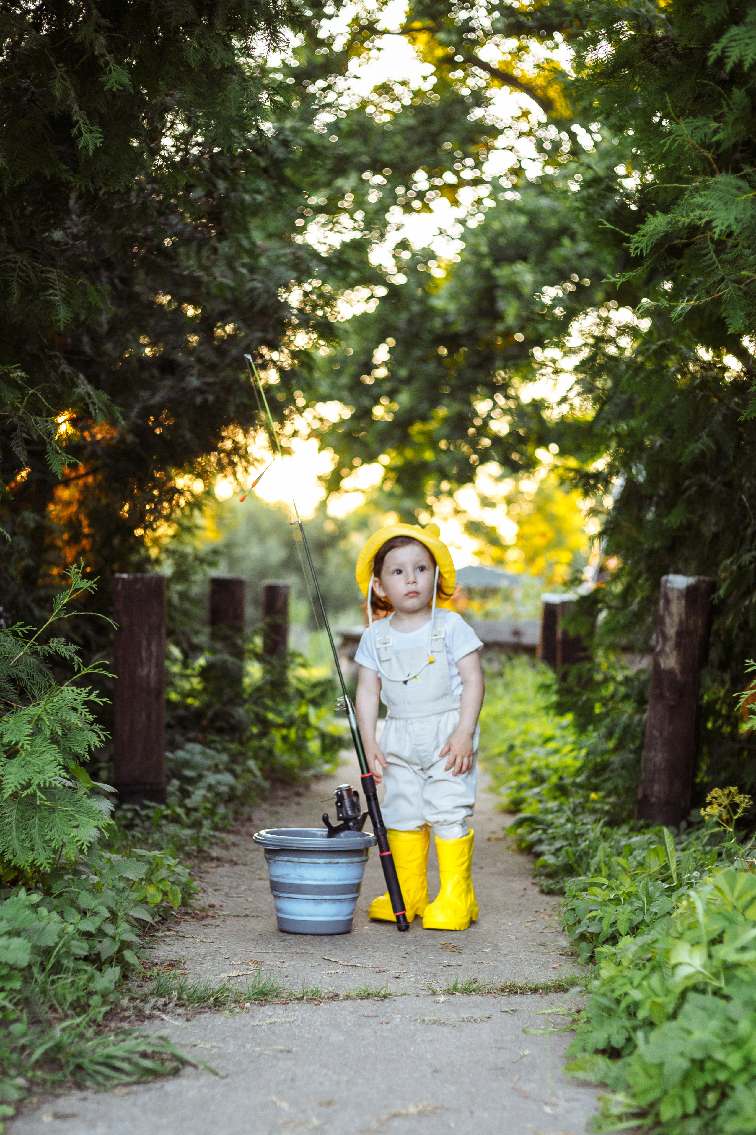 Маленькая рыбачка. Фотограф новорожденных Тверь Диана Муляева