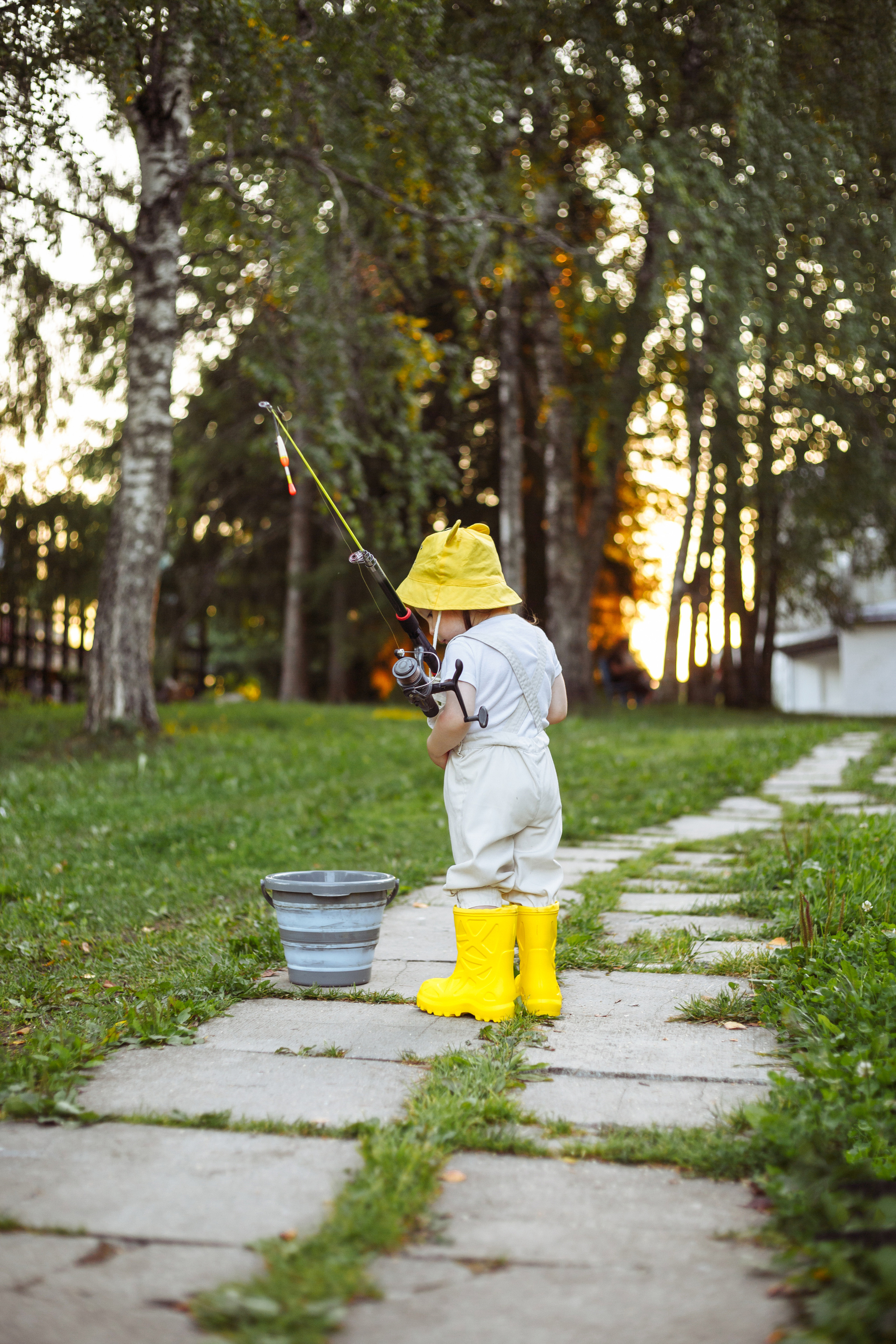 Маленькая рыбачка. Фотограф новорожденных Тверь Диана Муляева
