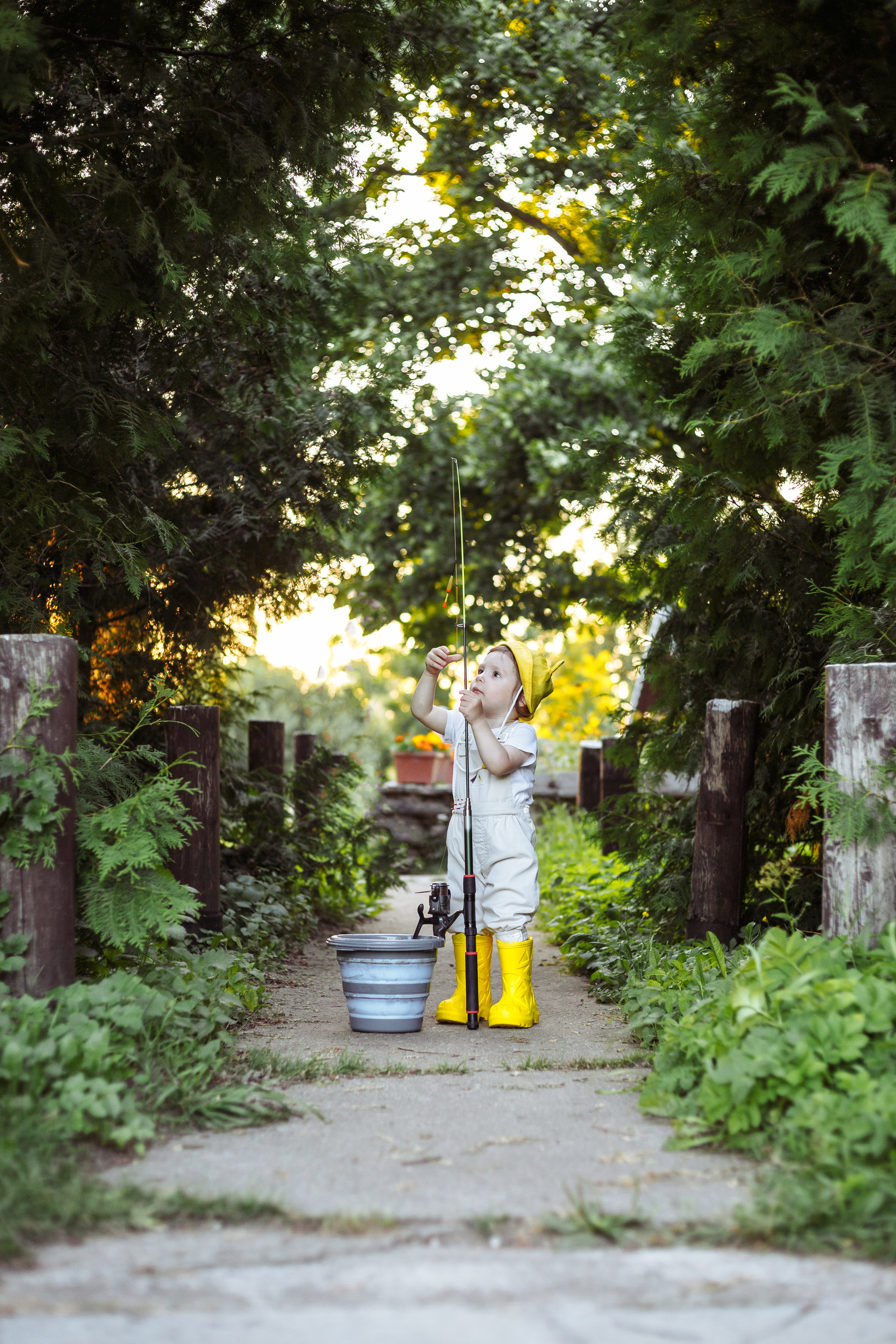 Маленькая рыбачка. Фотограф новорожденных Тверь Диана Муляева