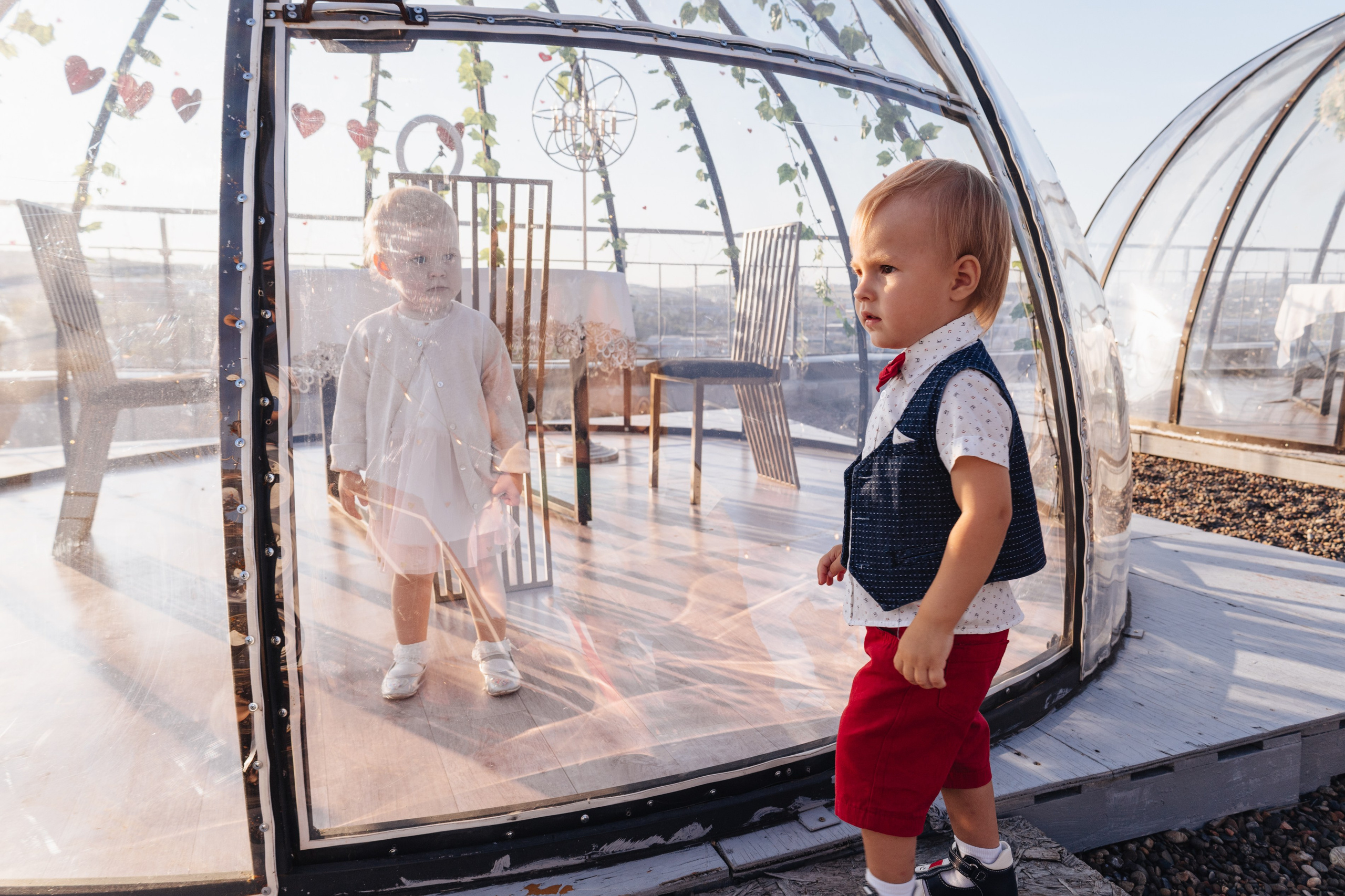 На крыше. Красноярск. День рождения Леи. Фотограф Ирина Колесникова