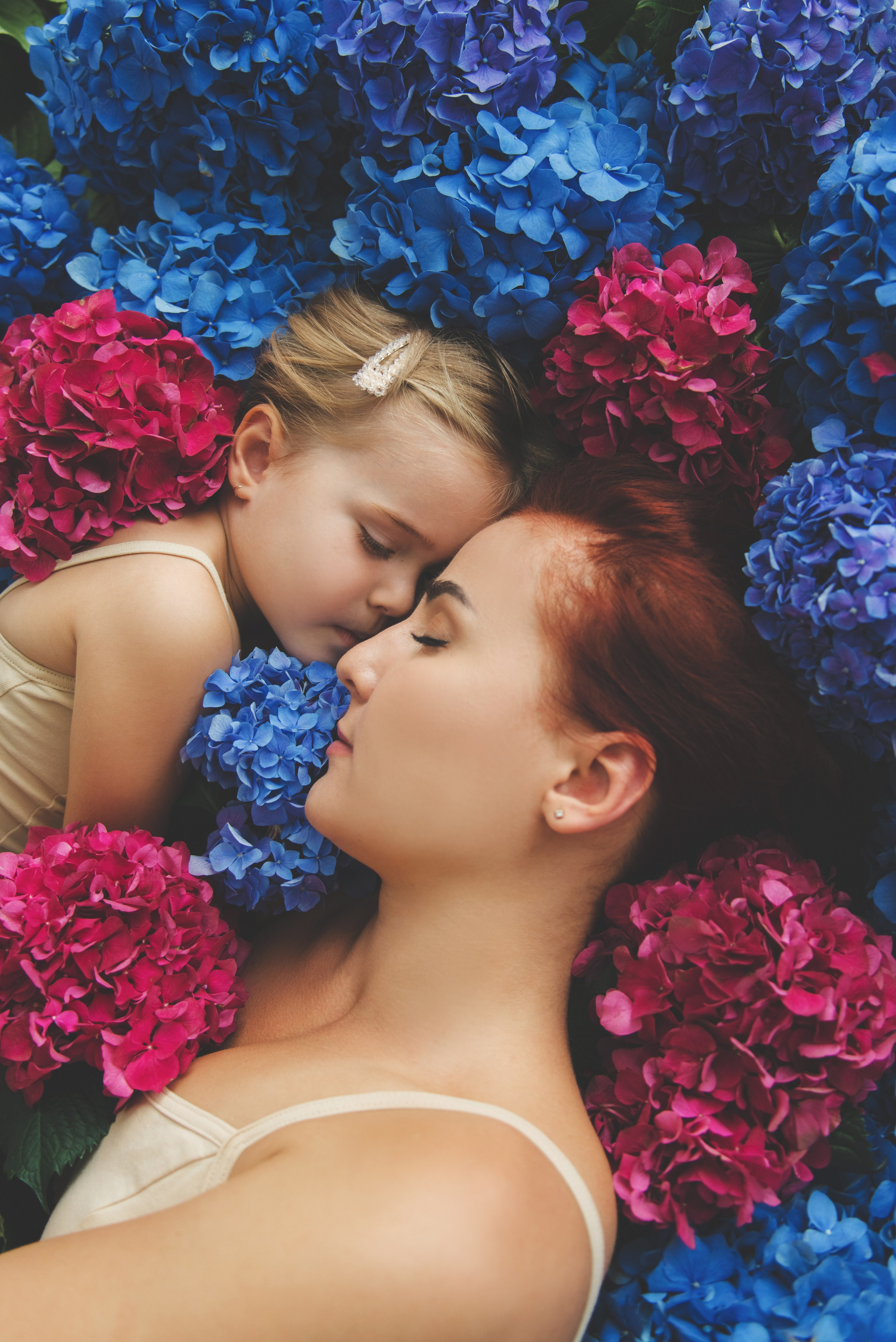 Гортензии. Фотограф новорожденных и детей в Барнауле — Екатерина Шапкина