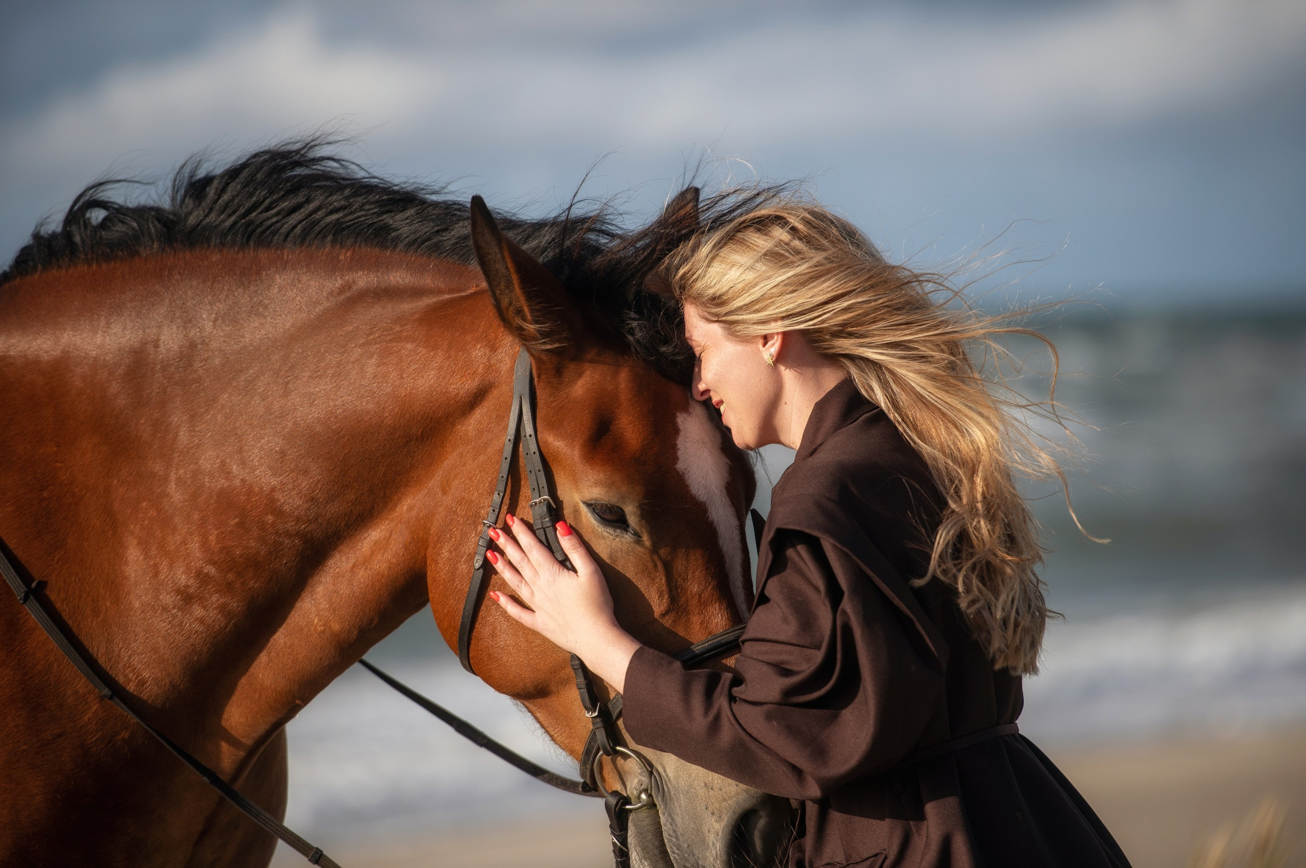 Побережье Балтийского моря. Фотограф с лошадьми в Калининграде Татьяна Ларина