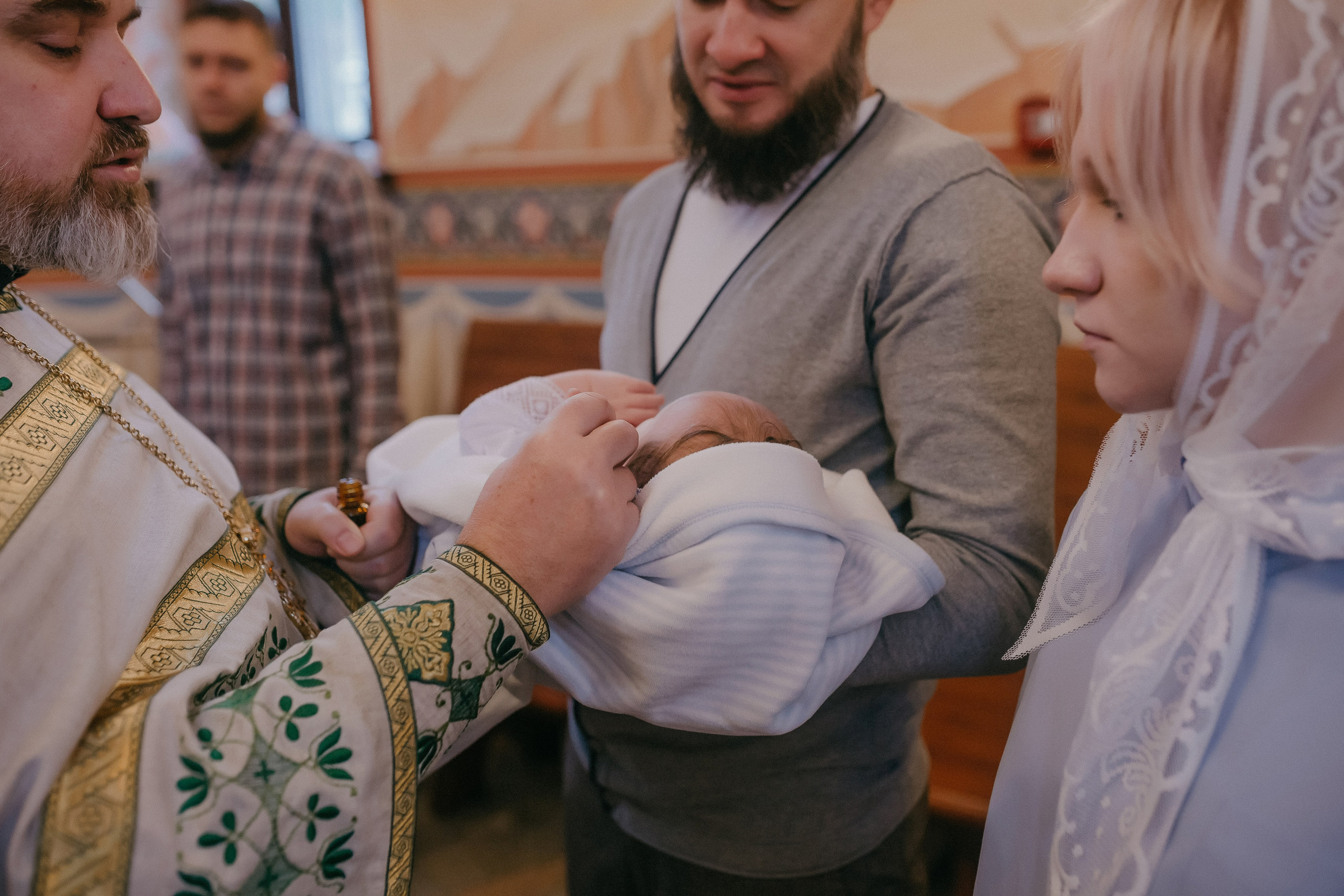 Крещение Владимира. Храм Георгия Победоносца. Семейный фотограф в Сургуте