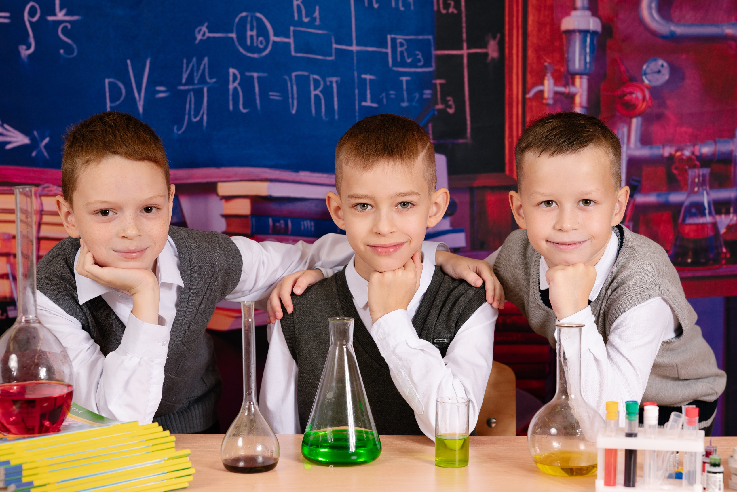 Фотопроект «Юный химик». Выпускные альбомы Ярославль