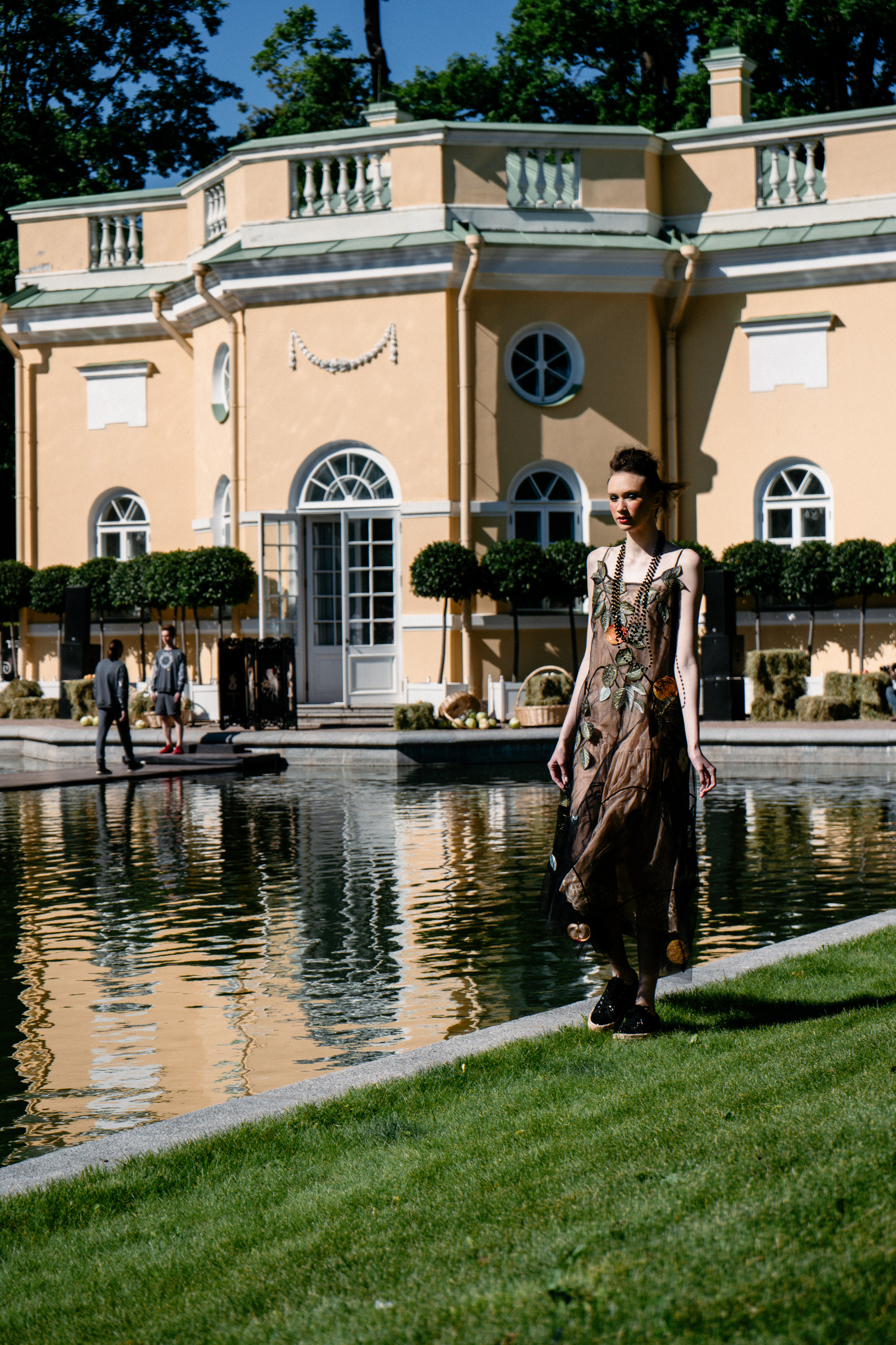 Фоторепортаж с модного показа в Царском селе. Высокая нота. Семейный и свадебный фотограф в Санкт-Петербурге Соколов| портреты, репортаж, коммерческая съемка