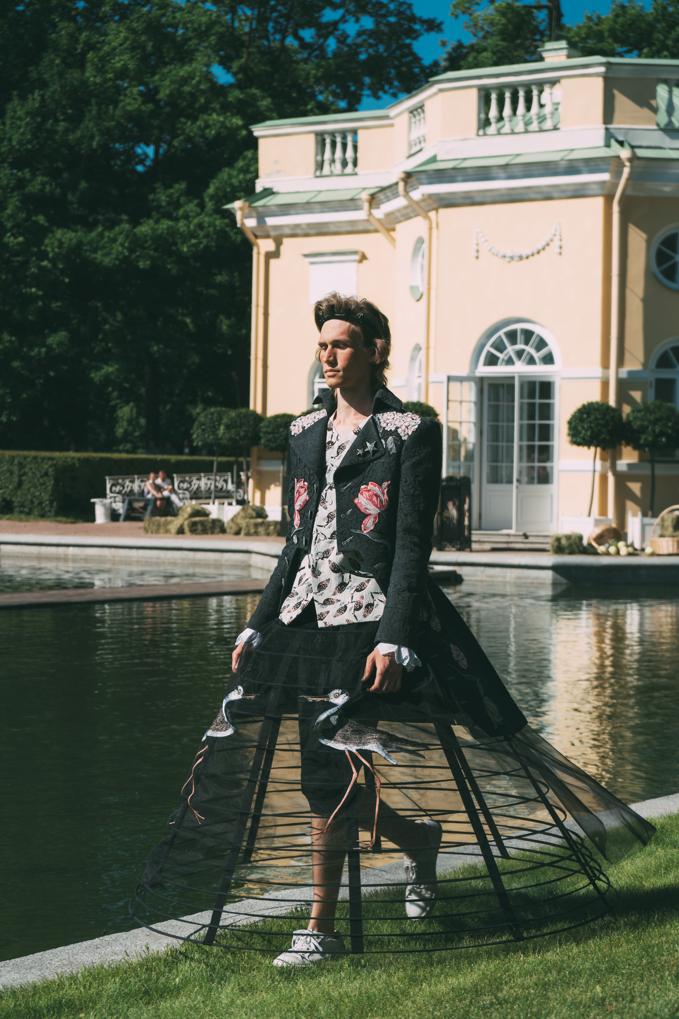 Фоторепортаж с модного показа в Царском селе. Высокая нота. Семейный и свадебный фотограф в Санкт-Петербурге Соколов| портреты, репортаж, коммерческая съемка