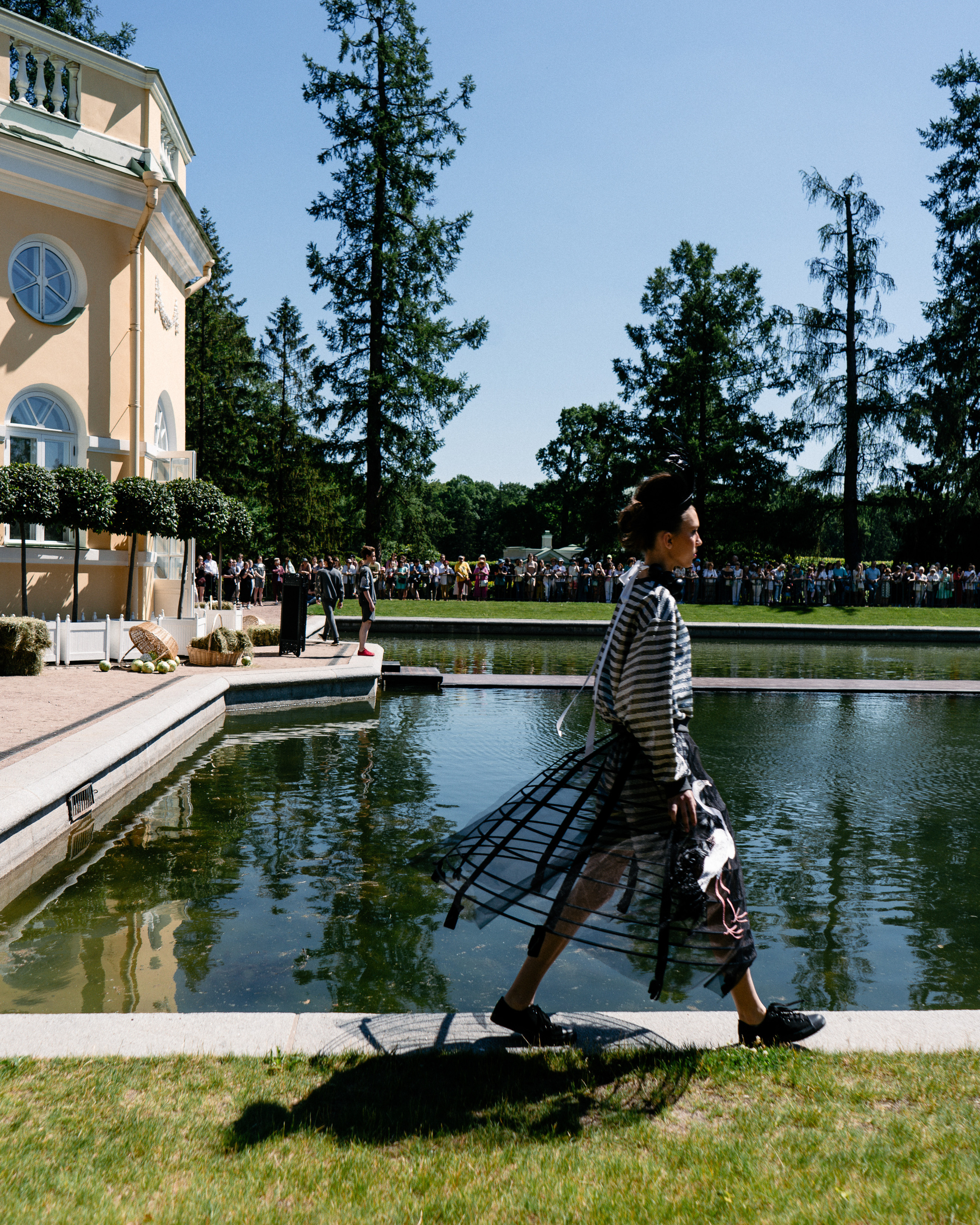 Фоторепортаж с модного показа в Царском селе. Высокая нота. Семейный и свадебный фотограф в Санкт-Петербурге Соколов| портреты, репортаж, коммерческая съемка