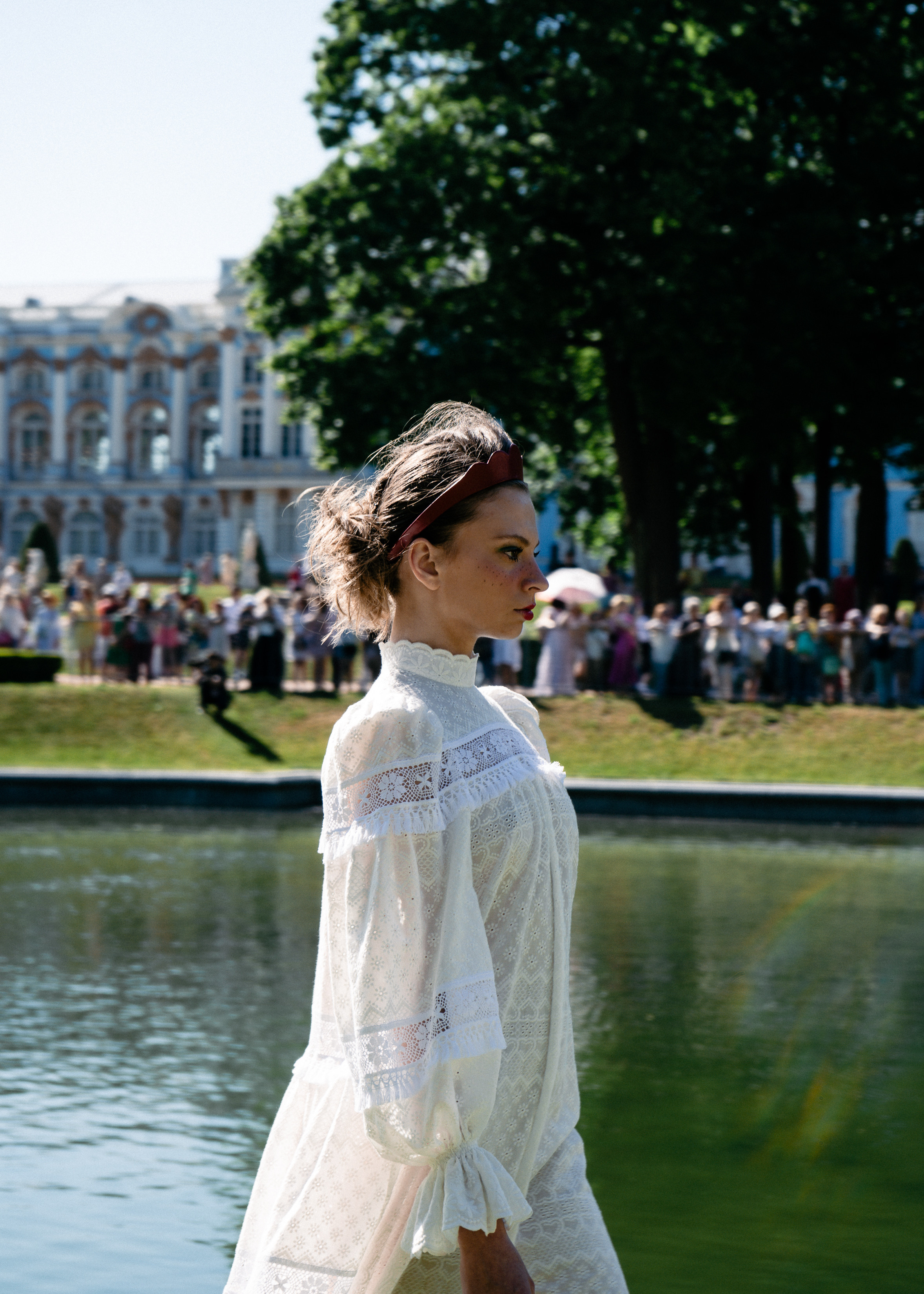 Фоторепортаж с модного показа в Царском селе. Высокая нота. Семейный и свадебный фотограф в Санкт-Петербурге Соколов| портреты, репортаж, коммерческая съемка