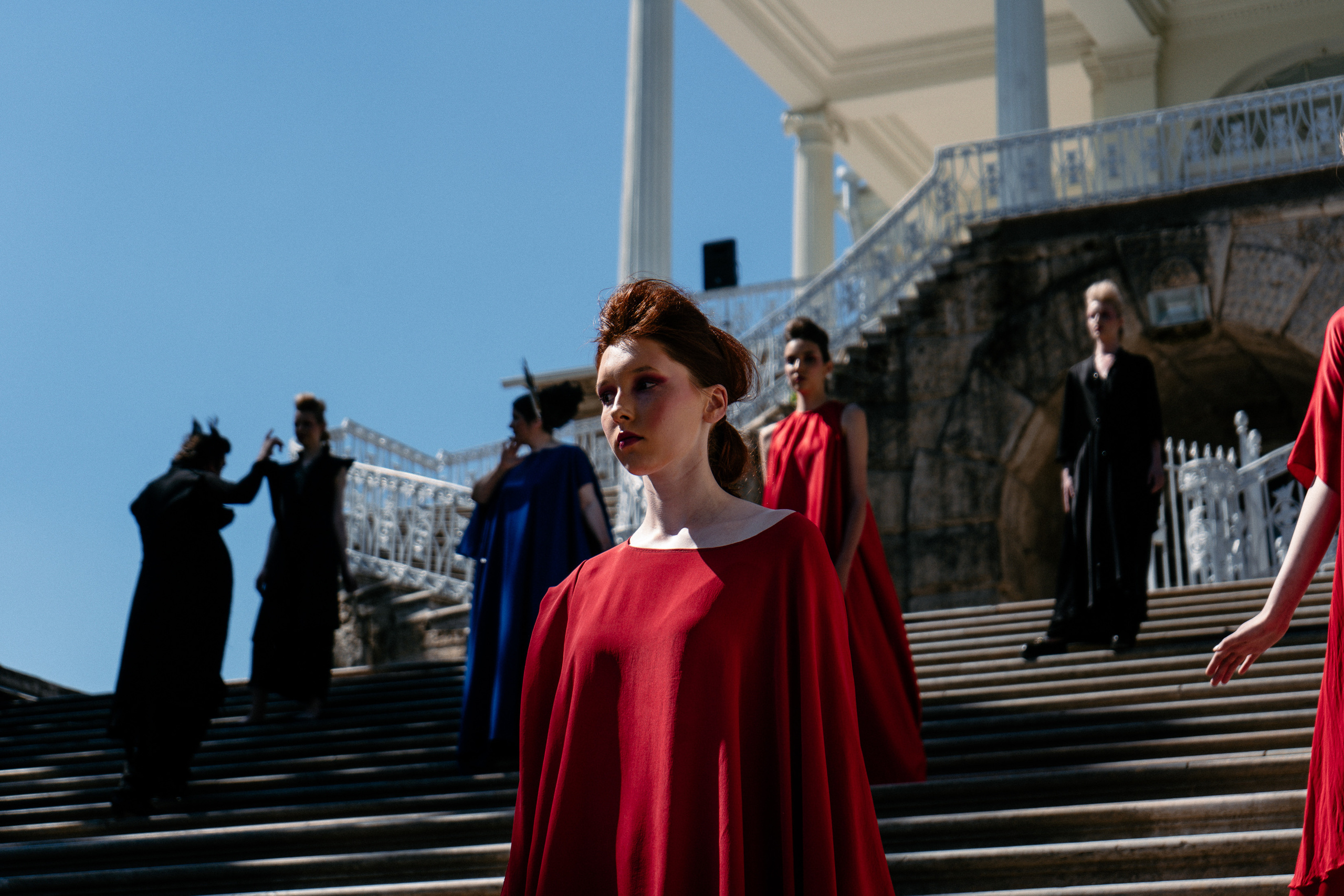 Фоторепортаж с модного показа в Царском селе. Высокая нота. Семейный и свадебный фотограф в Санкт-Петербурге Соколов| портреты, репортаж, коммерческая съемка