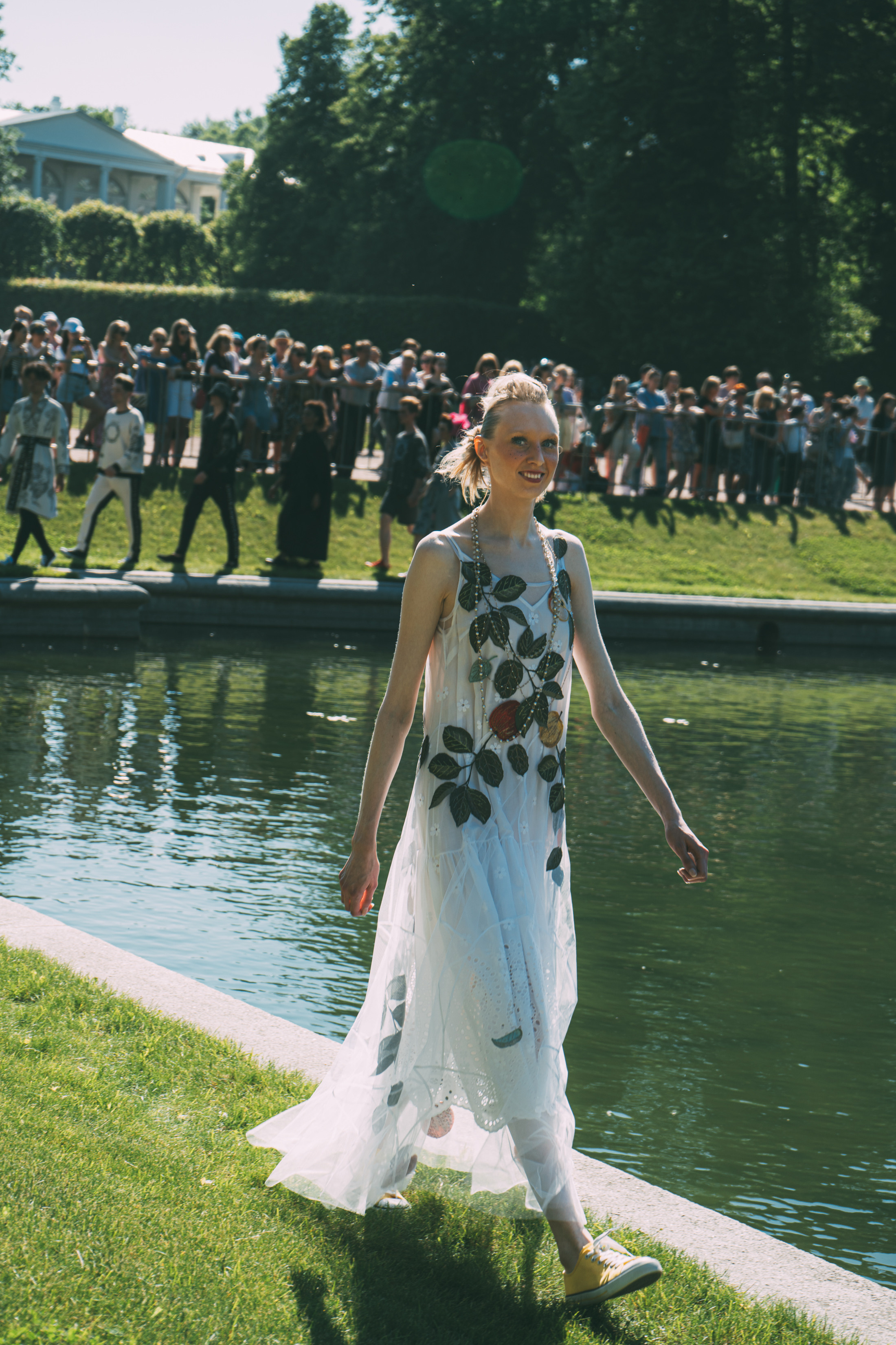 Фоторепортаж с модного показа в Царском селе. Высокая нота. Семейный и свадебный фотограф в Санкт-Петербурге Соколов| портреты, репортаж, коммерческая съемка