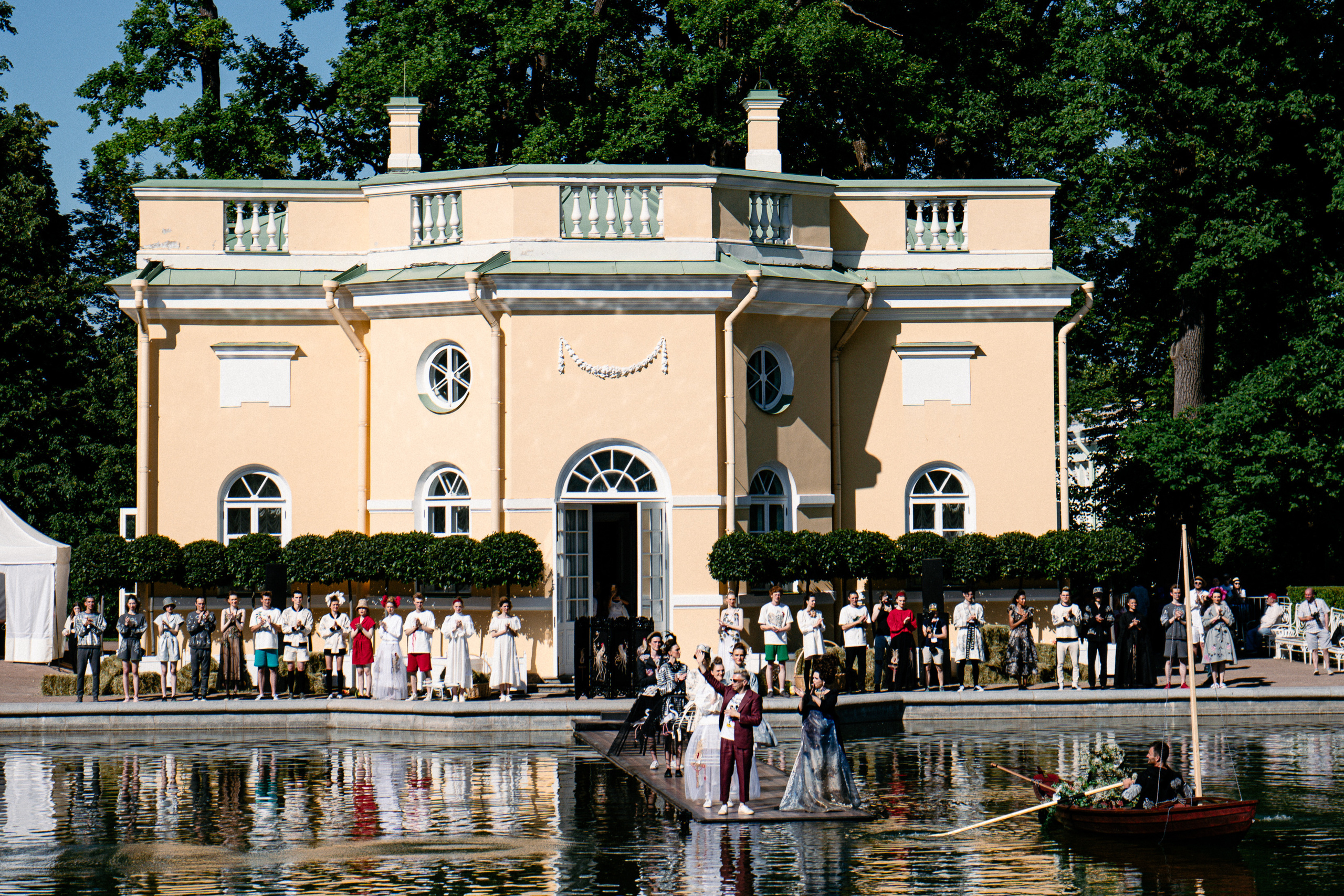 Фоторепортаж с модного показа в Царском селе. Высокая нота. Семейный и свадебный фотограф в Санкт-Петербурге Соколов| портреты, репортаж, коммерческая съемка