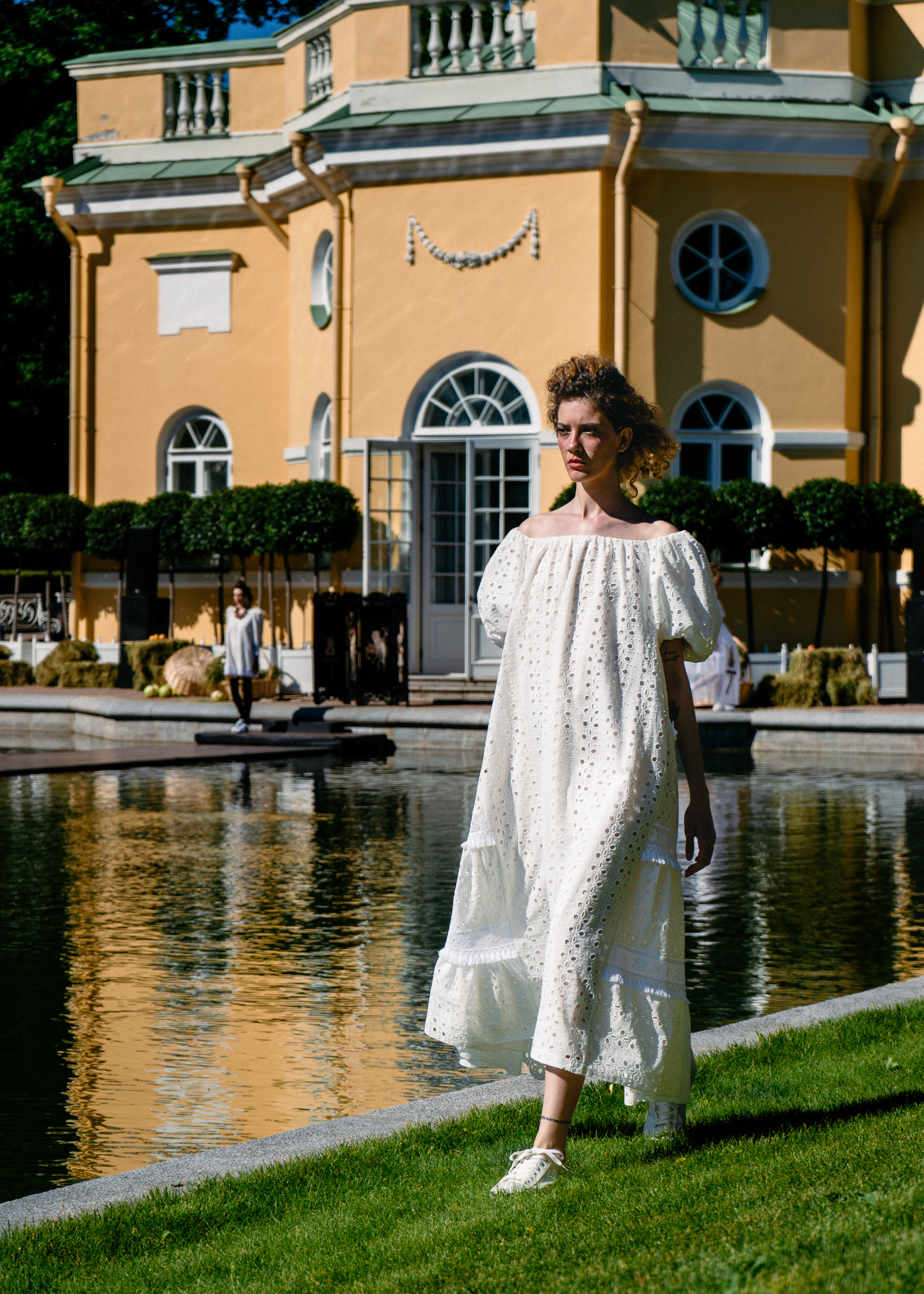 Фоторепортаж с модного показа в Царском селе. Высокая нота. Семейный и свадебный фотограф в Санкт-Петербурге Соколов| портреты, репортаж, коммерческая съемка