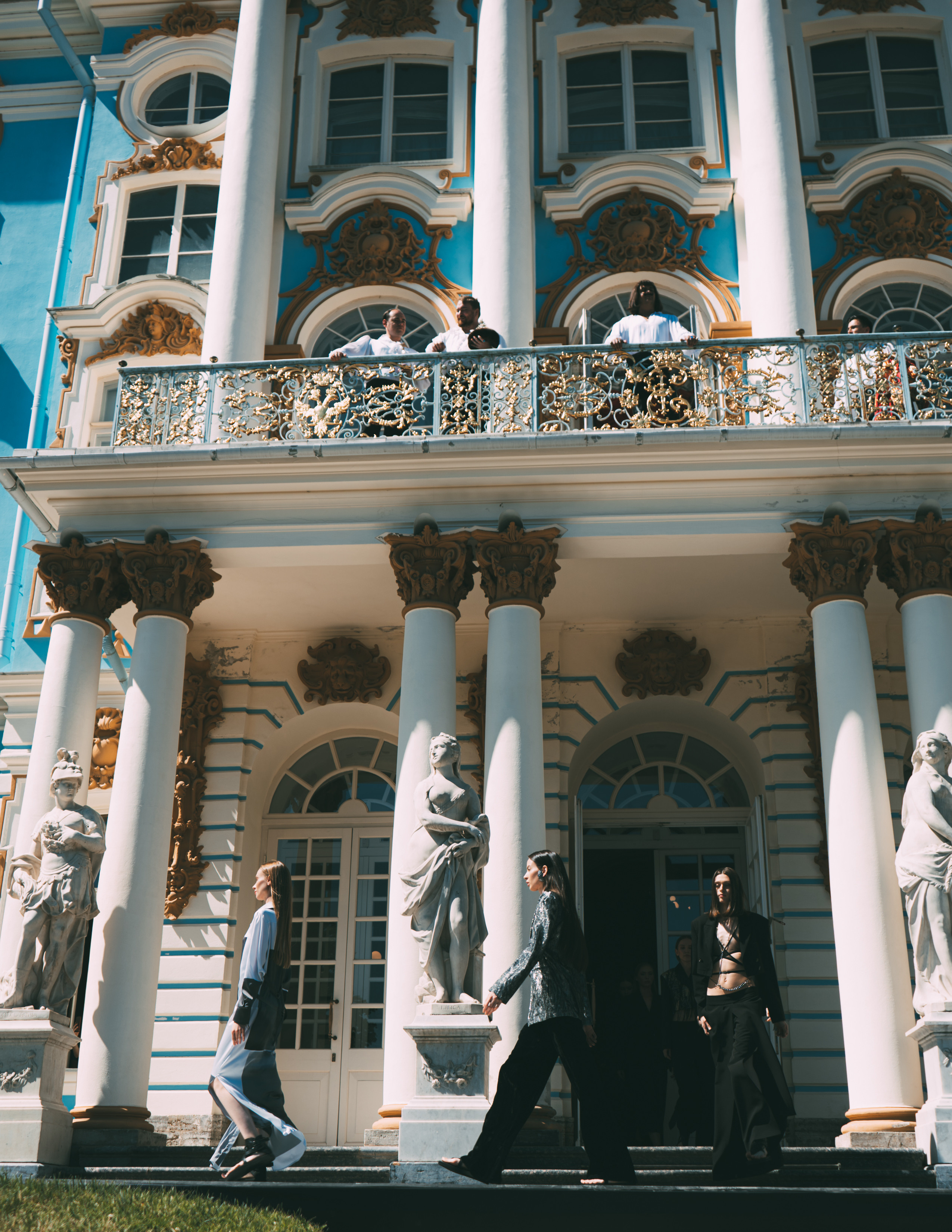 Фоторепортаж с модного показа в Царском селе. Высокая нота. Семейный и свадебный фотограф в Санкт-Петербурге Соколов| портреты, репортаж, коммерческая съемка