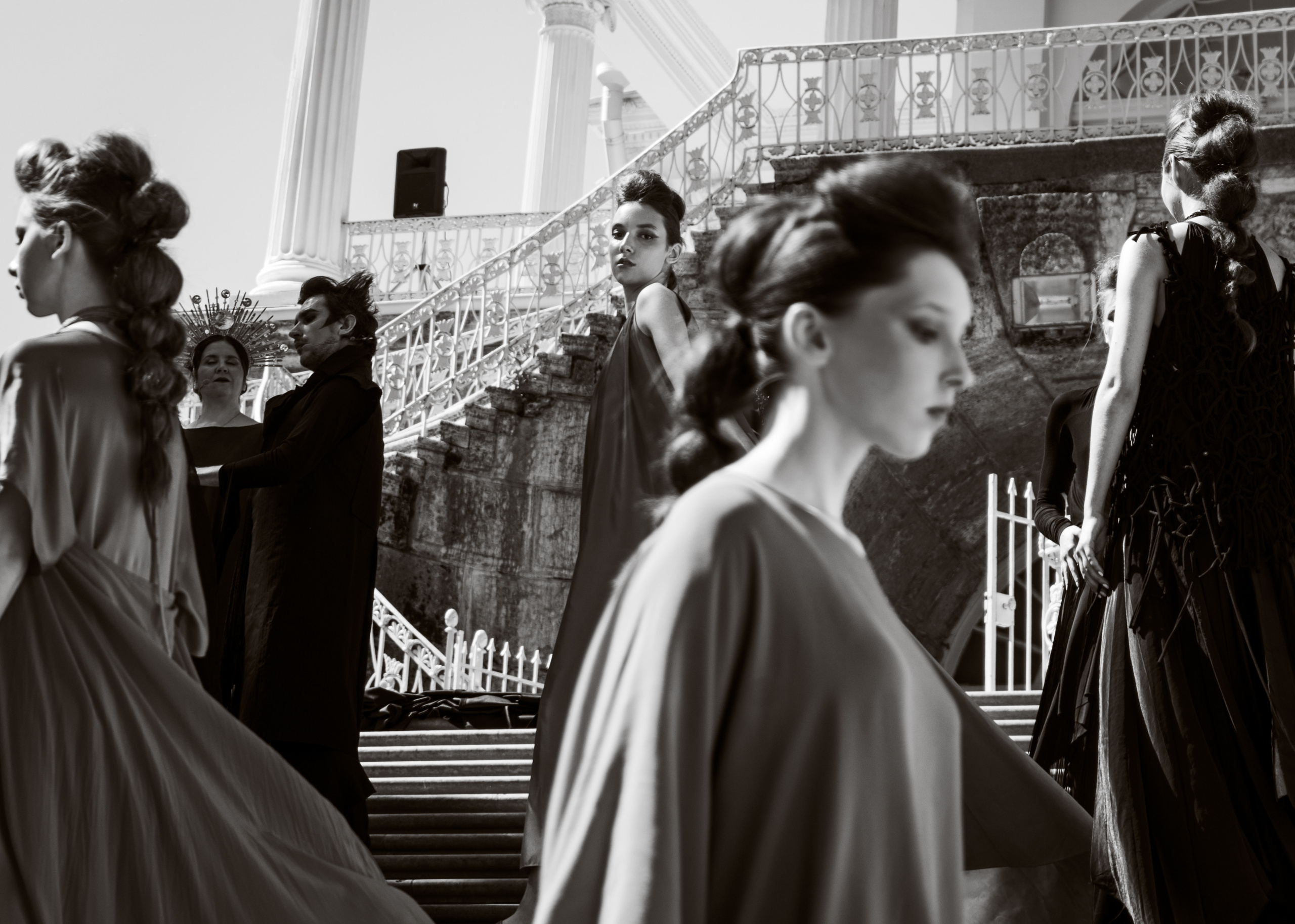 Фоторепортаж с модного показа в Царском селе. Высокая нота. Семейный и свадебный фотограф в Санкт-Петербурге Соколов| портреты, репортаж, коммерческая съемка