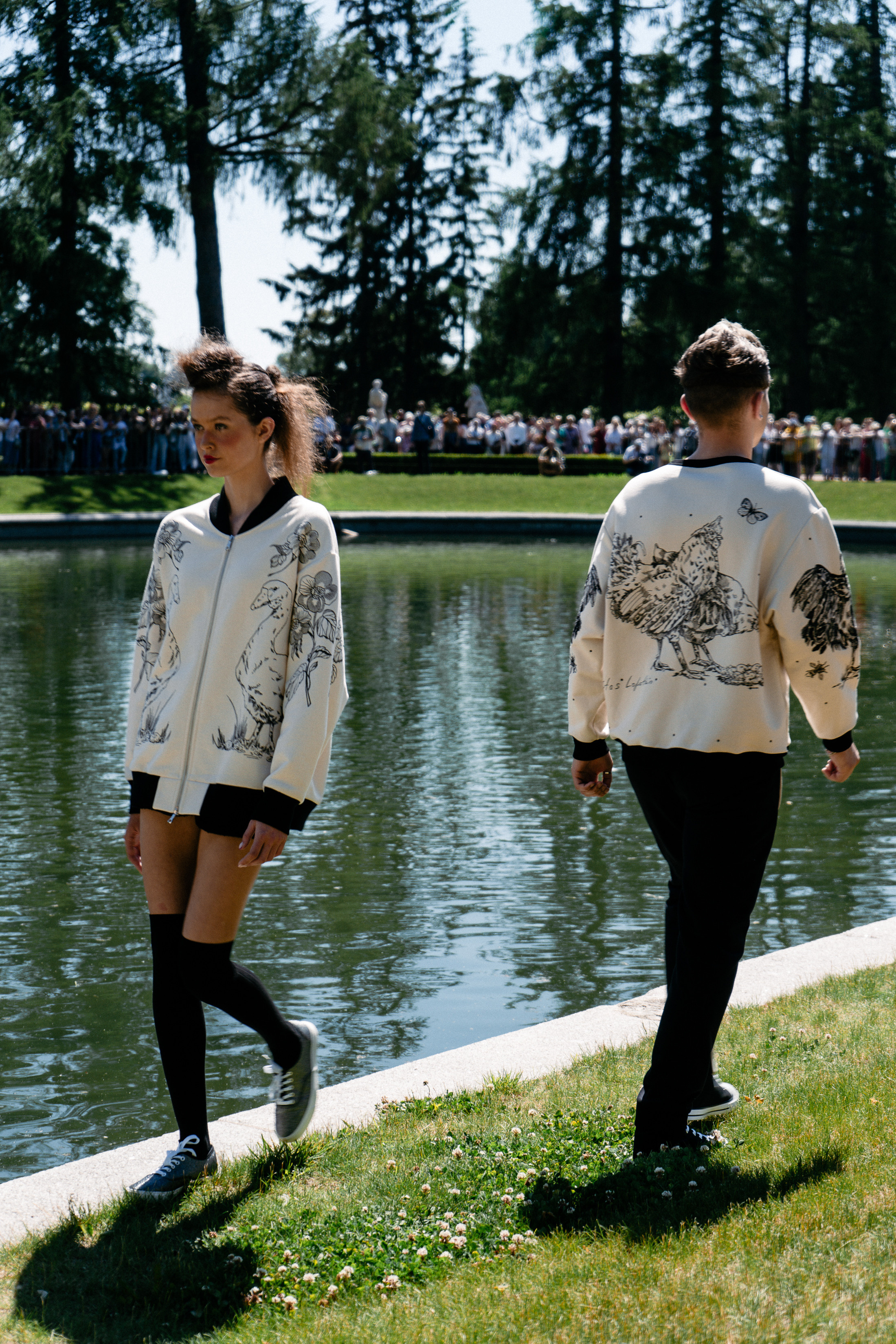 Фоторепортаж с модного показа в Царском селе. Высокая нота. Семейный и свадебный фотограф в Санкт-Петербурге Соколов| портреты, репортаж, коммерческая съемка