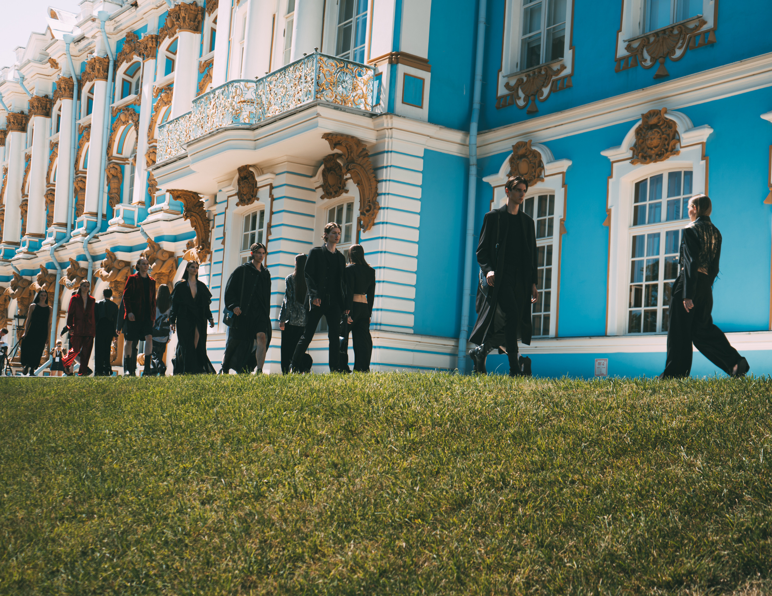 Фоторепортаж с модного показа в Царском селе. Высокая нота. Семейный и свадебный фотограф в Санкт-Петербурге Соколов| портреты, репортаж, коммерческая съемка